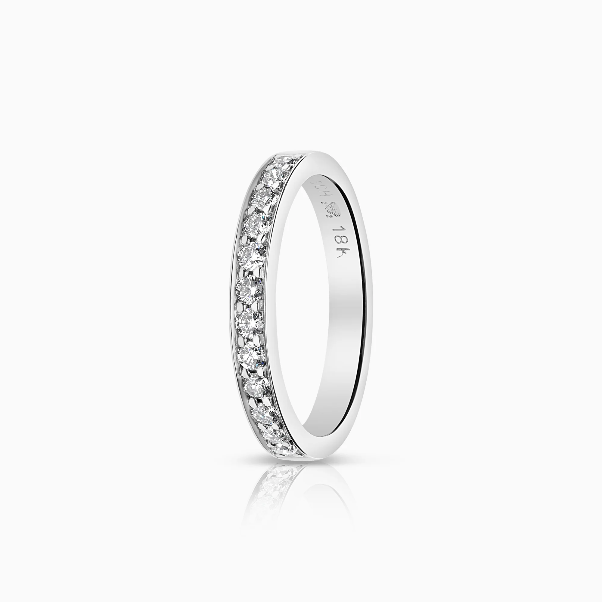 Eternity Ring 0.36ct 18K white gold