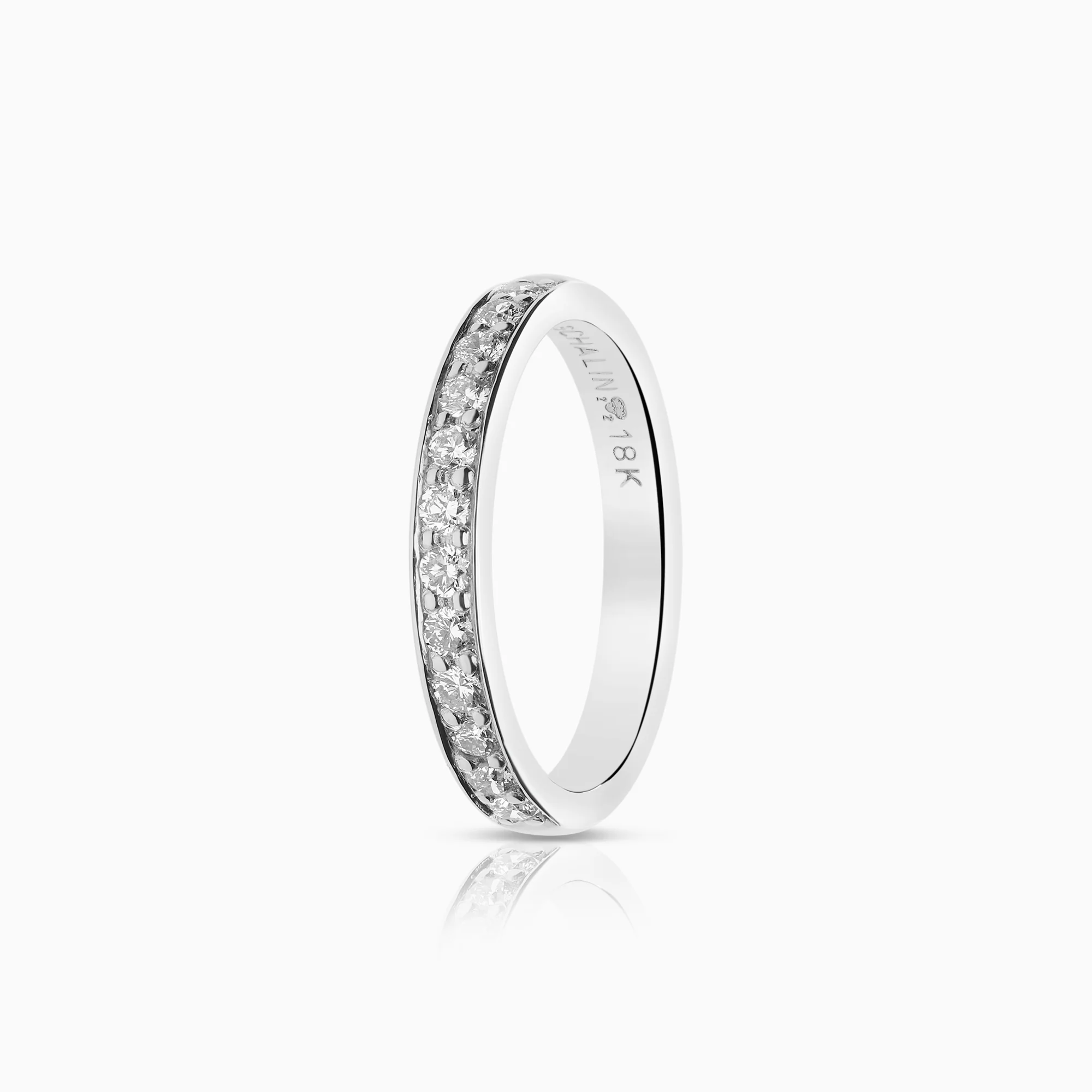 Eternity Ring 0.36ct 18K white gold