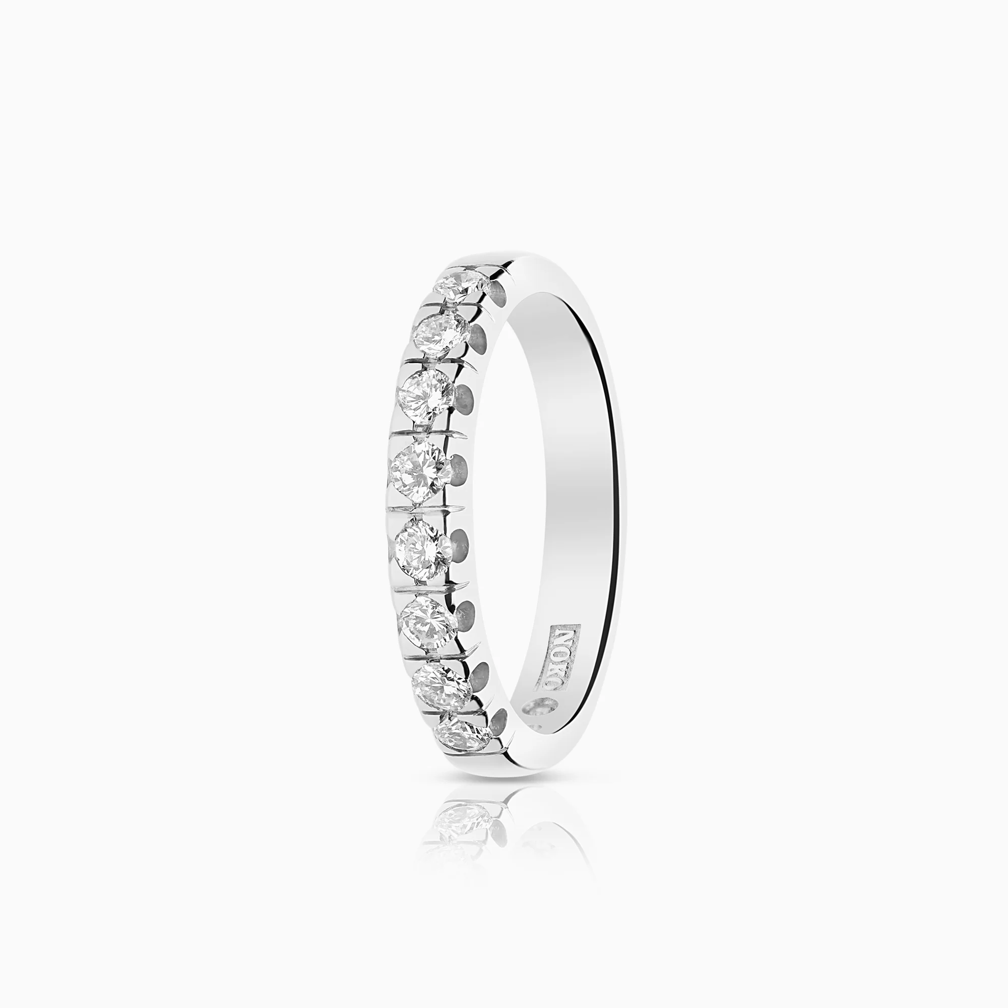 Eternity Ring 0.37ct 18K white gold