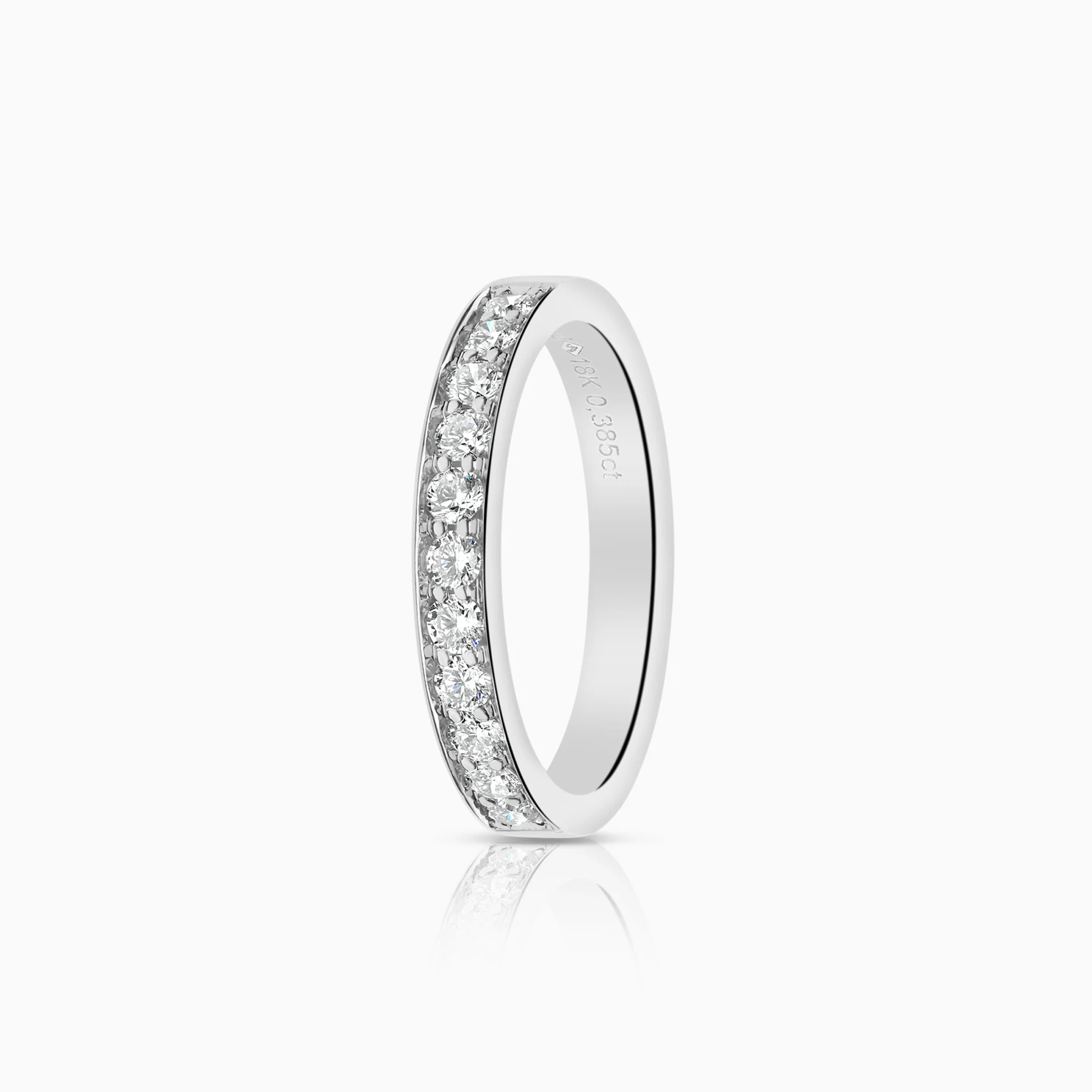 Eternity Ring 0.38ct 18K white gold