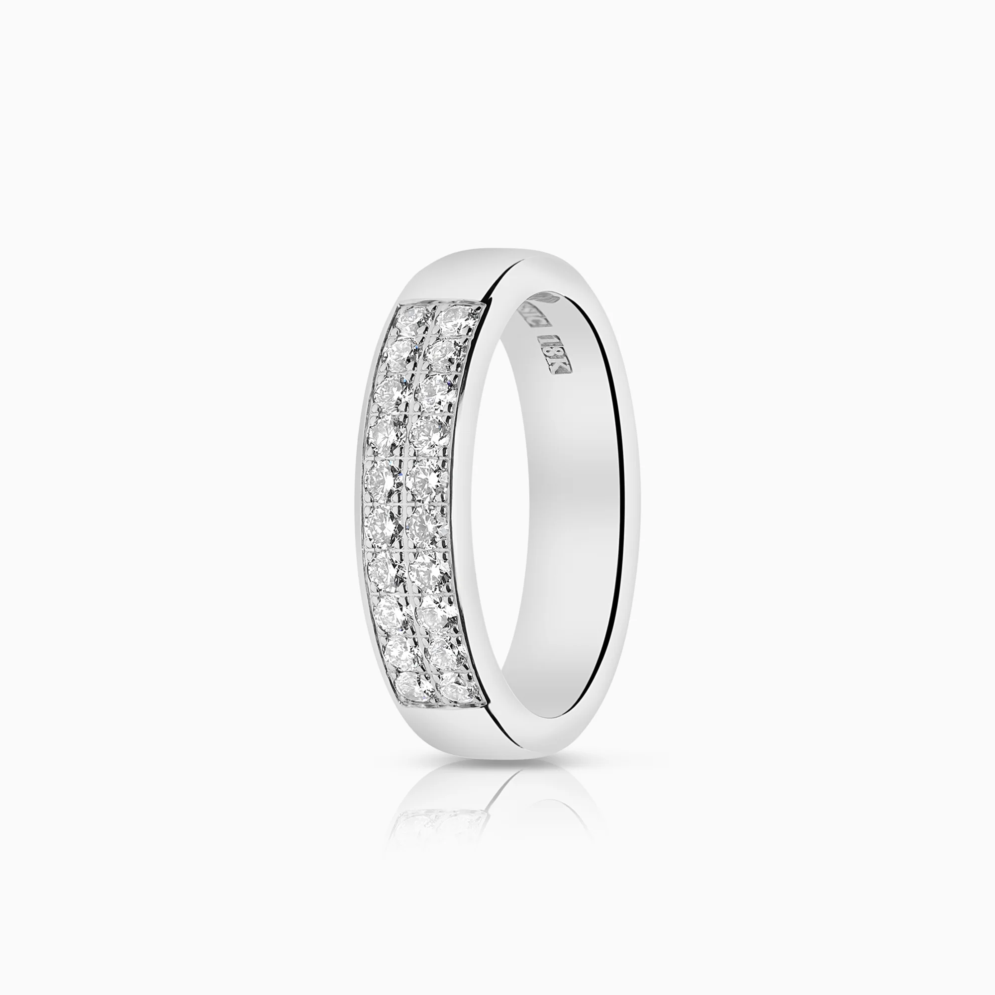Eternity Ring 0.40ct 18K white gold