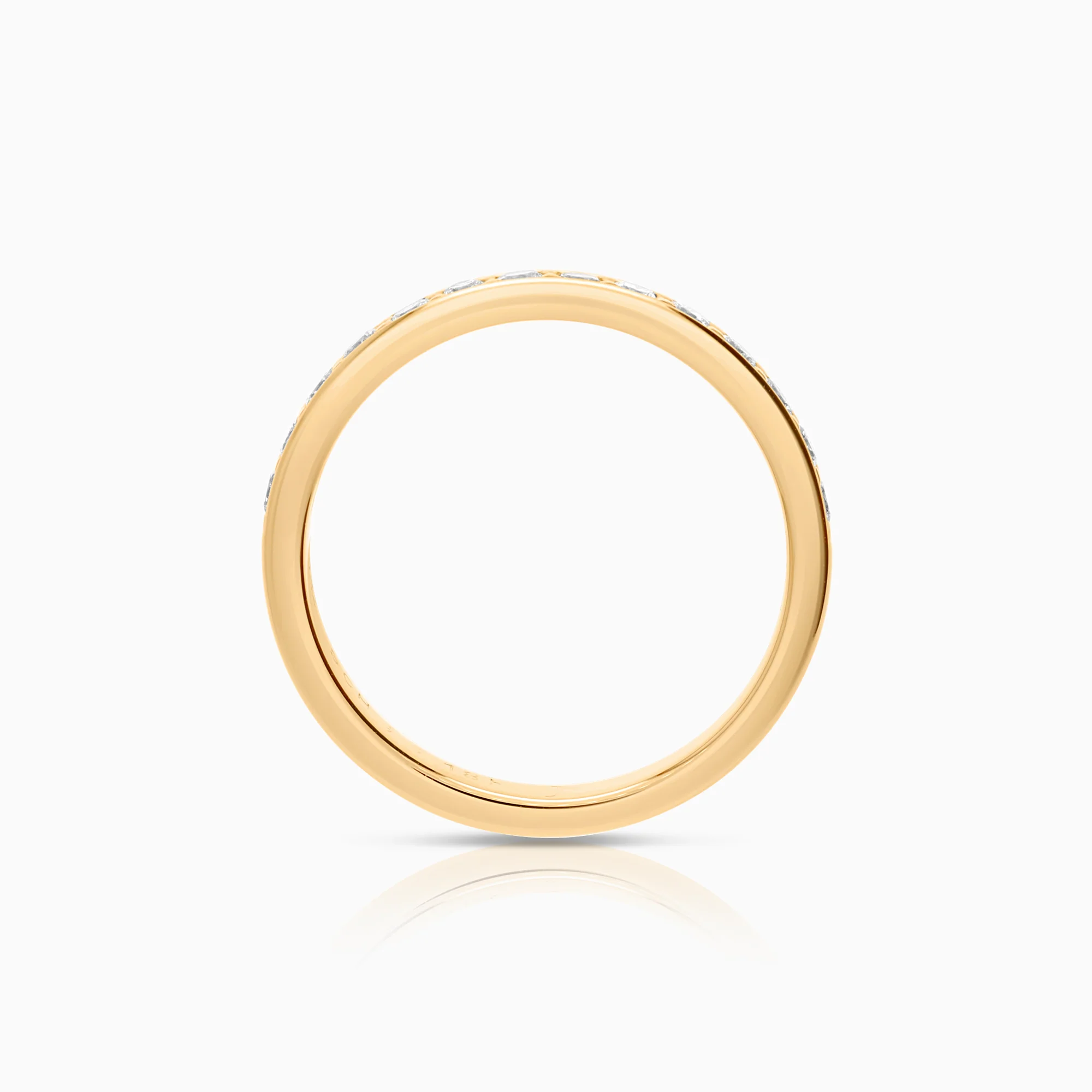 Eternity ring 0.42ct 18K gold - Image 2