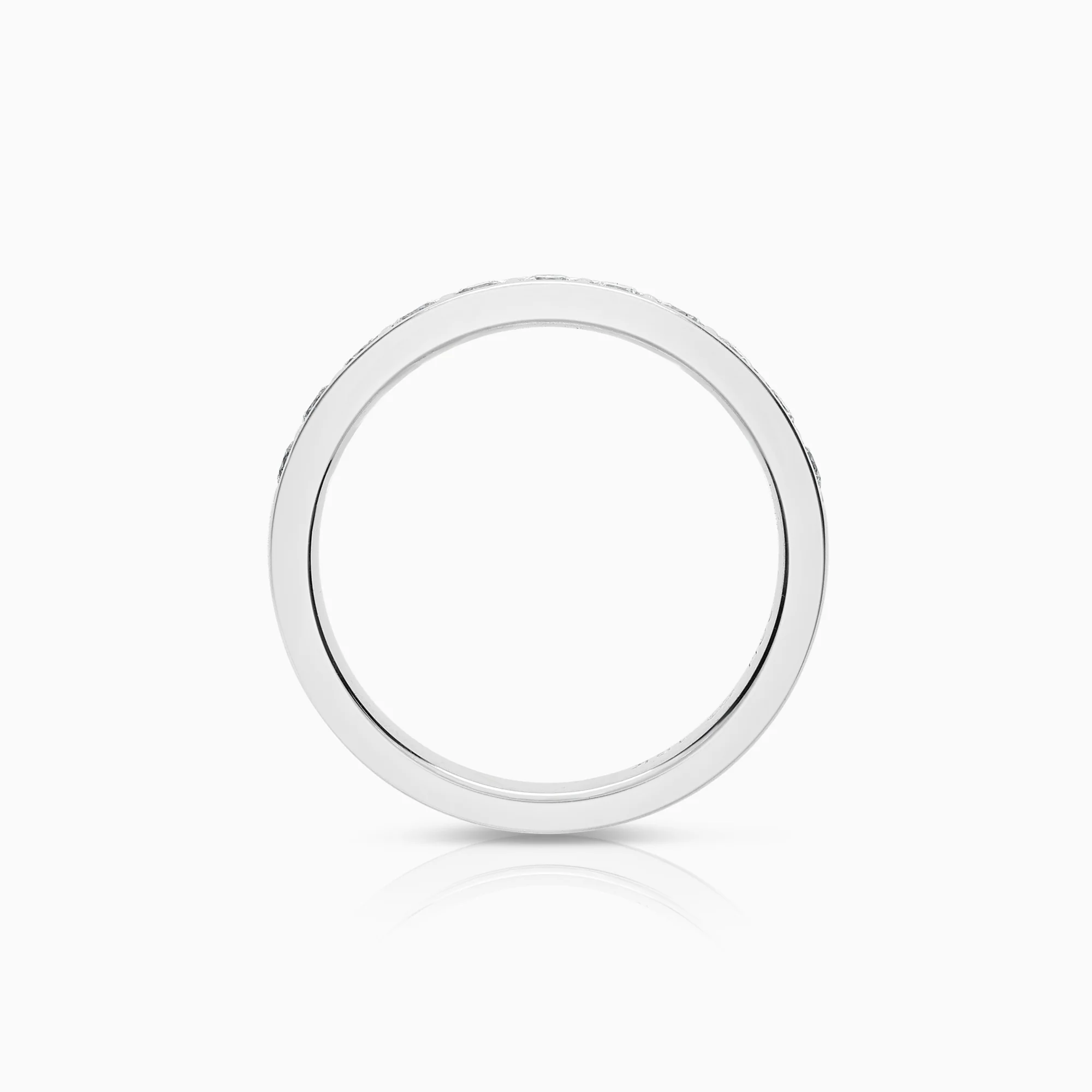 Eternity ring 0.44ct 18K white gold - Image 2