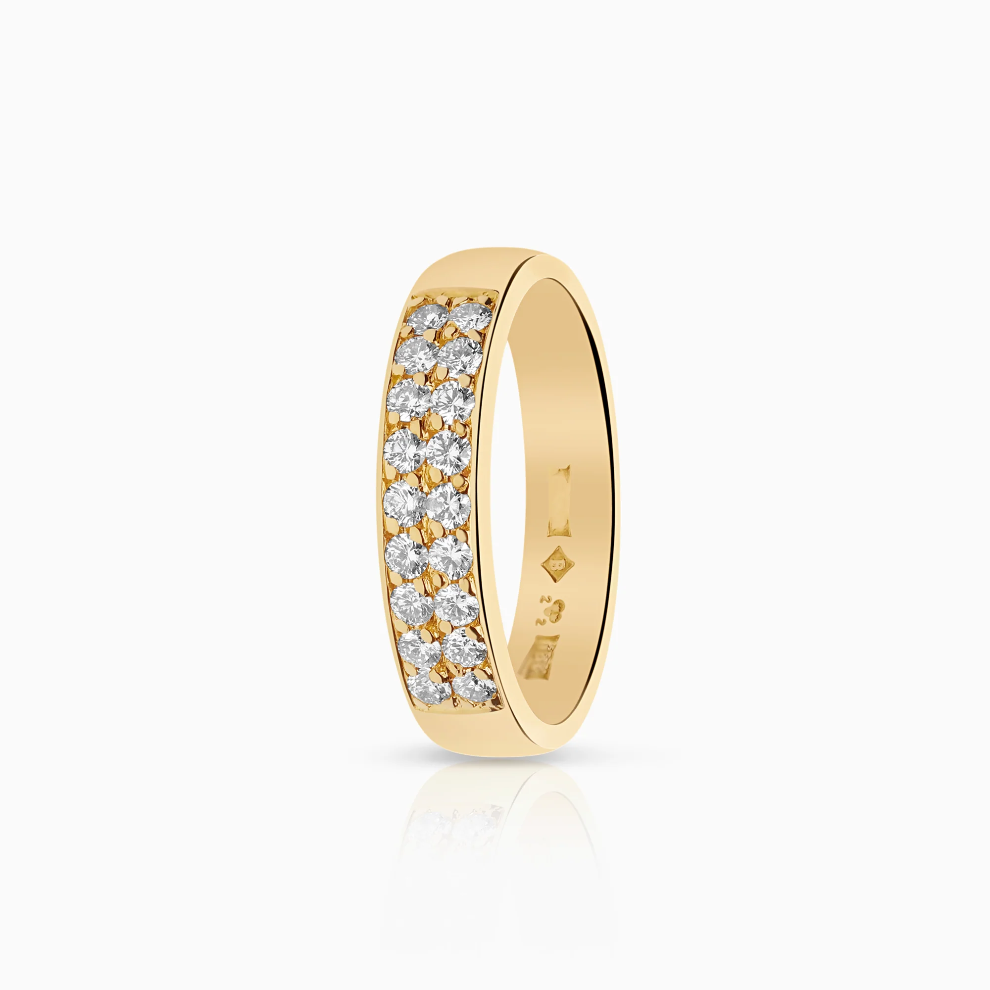 Eternity ring 0.45ct 18K gold