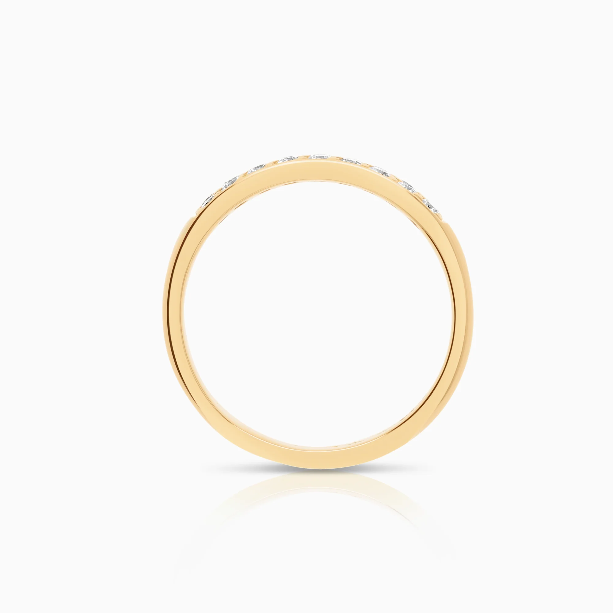 Eternity ring 0.45ct 18K gold - Image 2