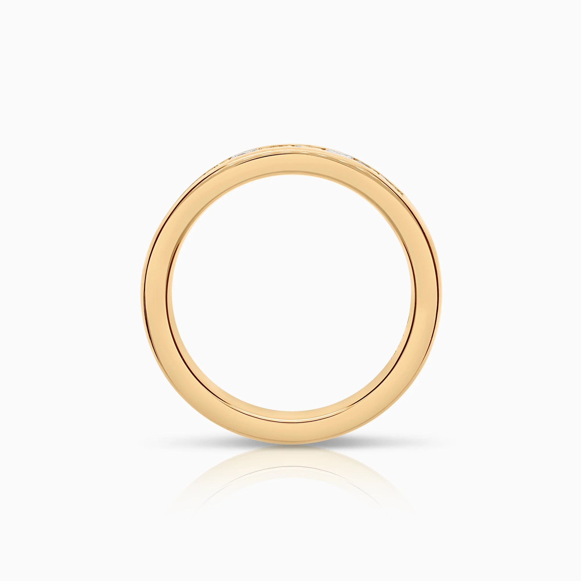 Eternity ring 0.45ct 18K gold - Image 2