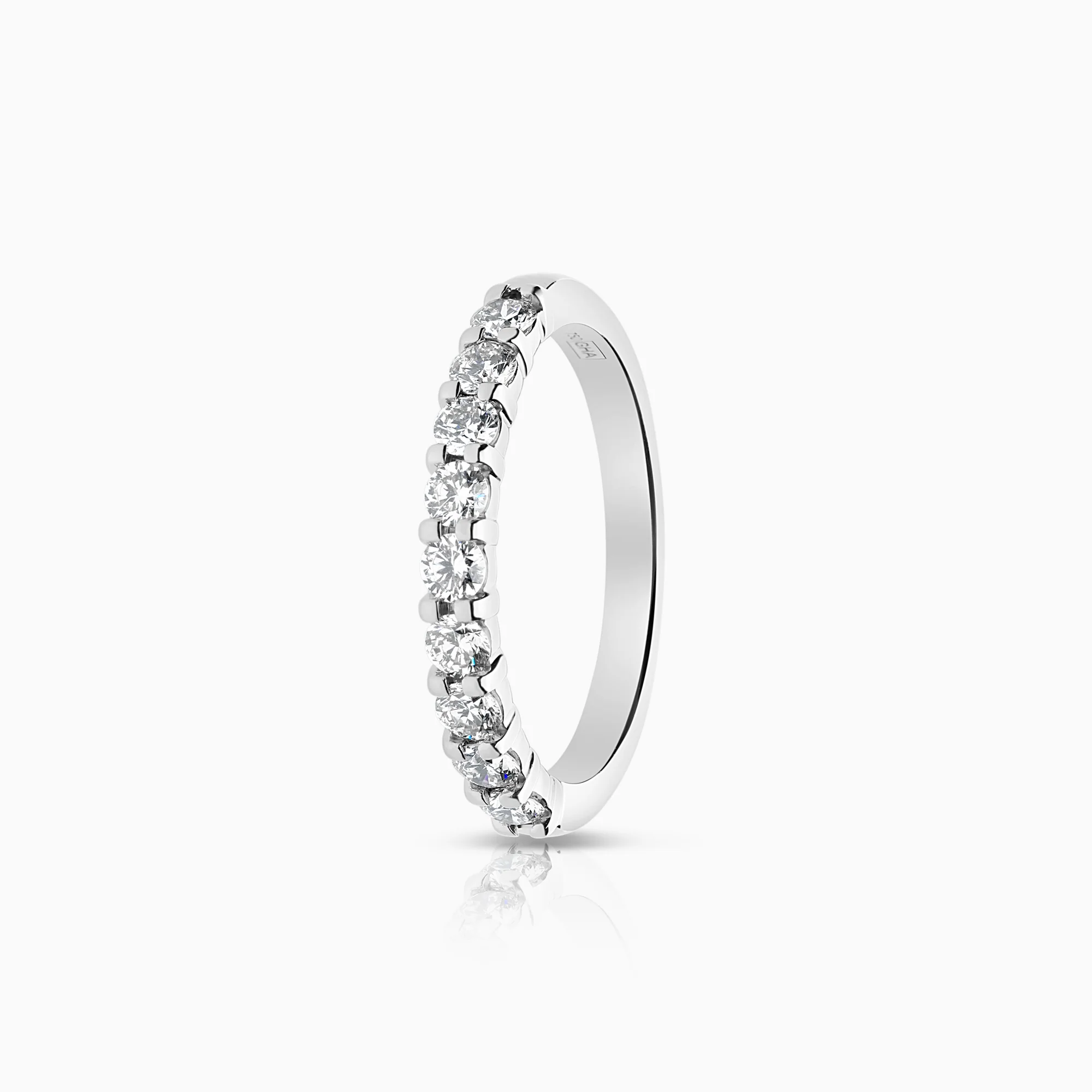 Eternity ring 0.45ct 18K white gold