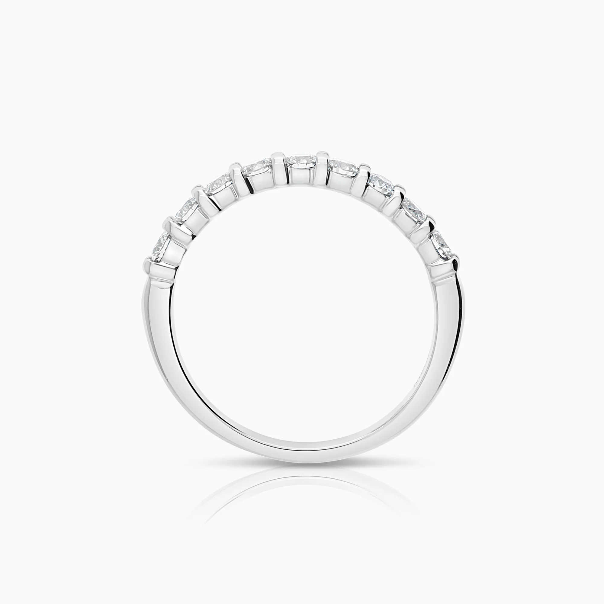 Eternity ring 0.45ct 18K white gold - Image 2