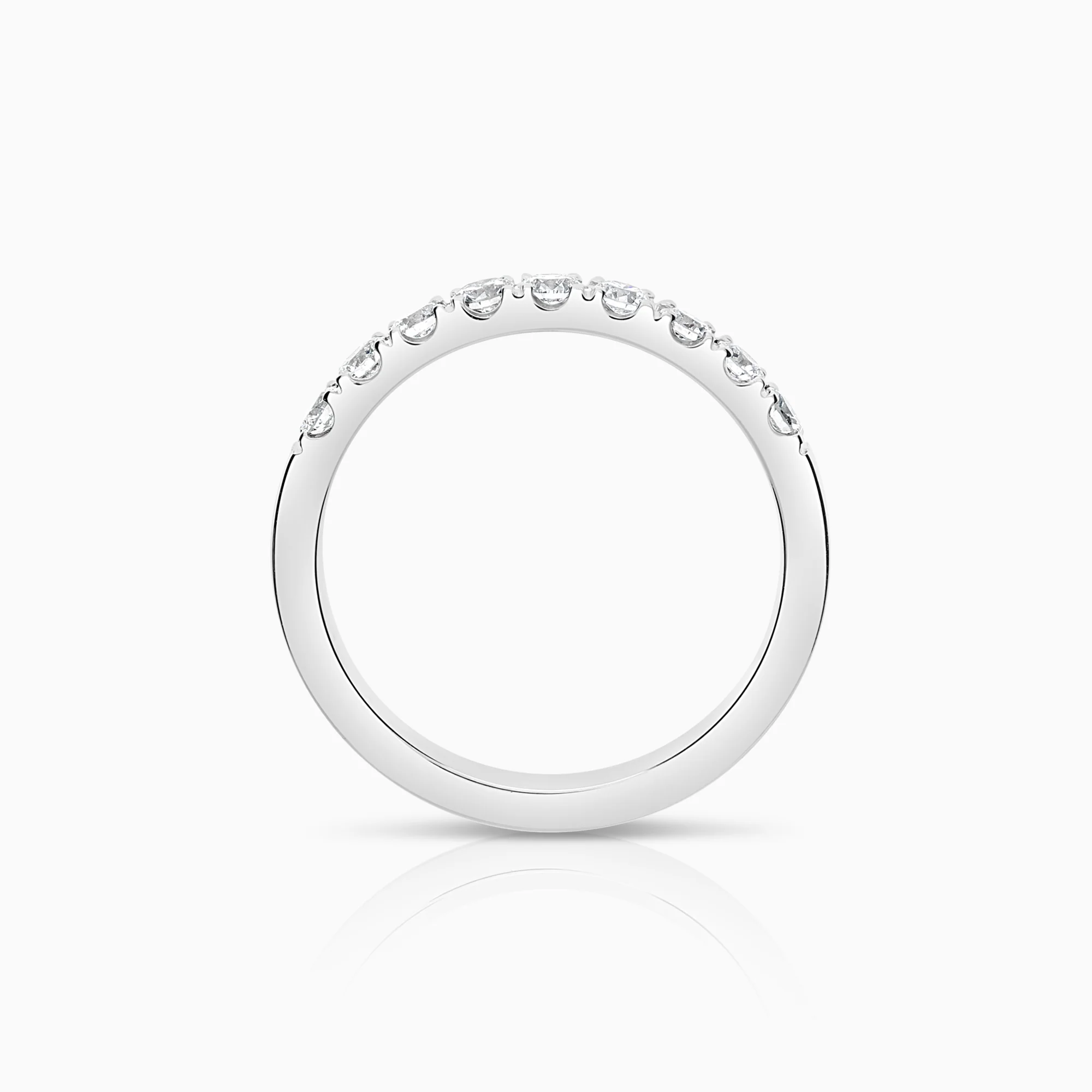 Eternity ring 0.45ct 18K white gold - Image 2