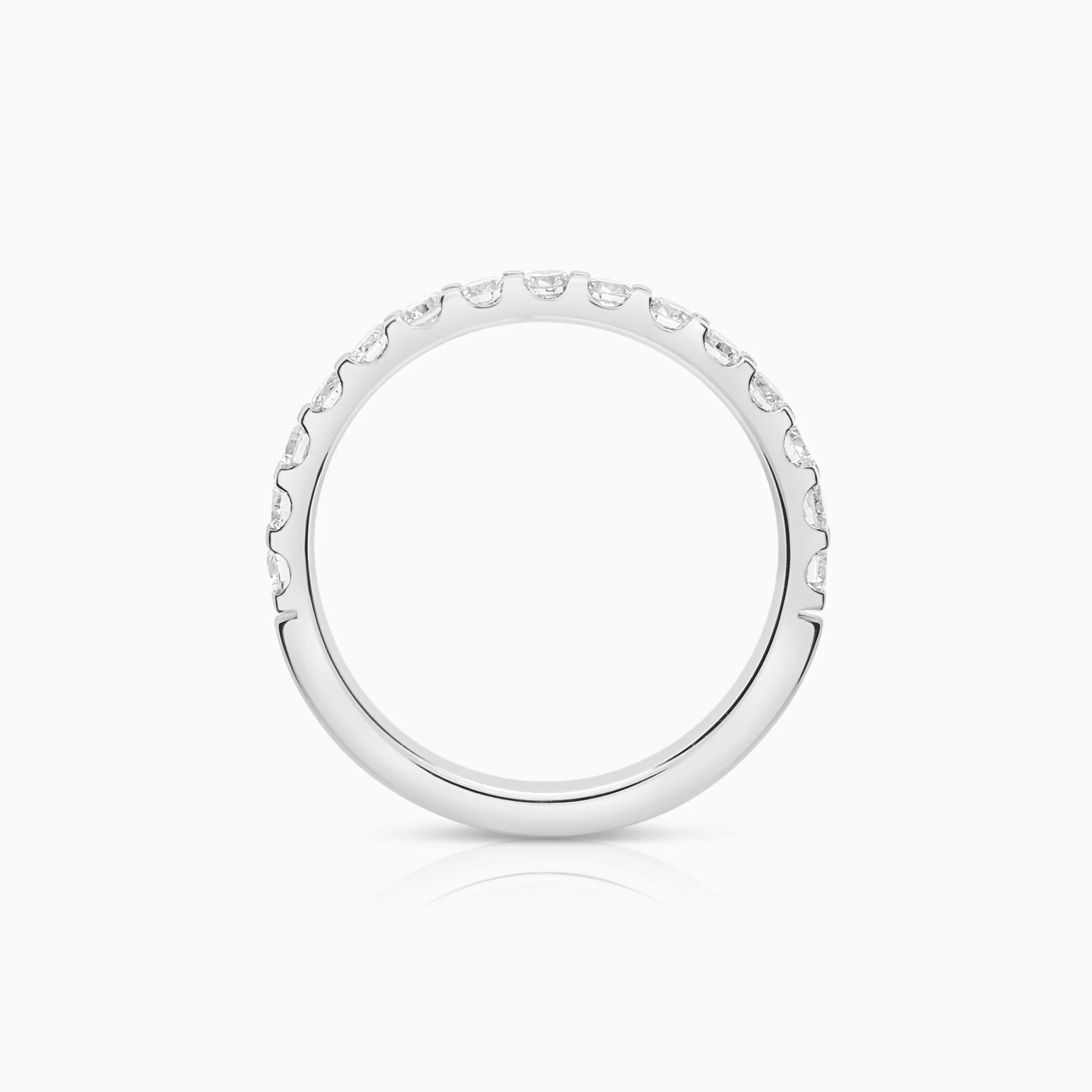 Eternity ring 0.45ct 18K white gold - Image 2