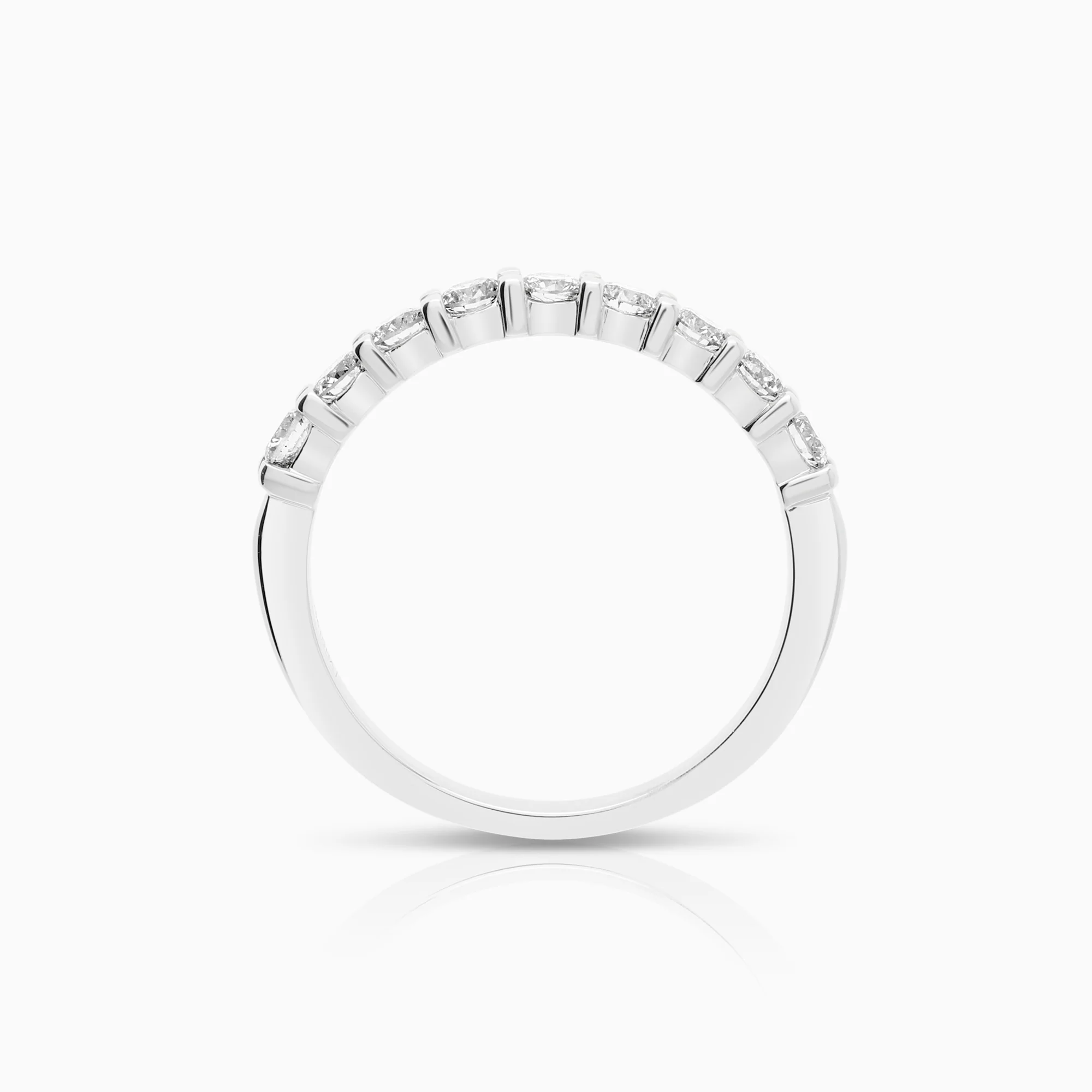 Eternity ring 0.45ct 18K white gold - Image 2