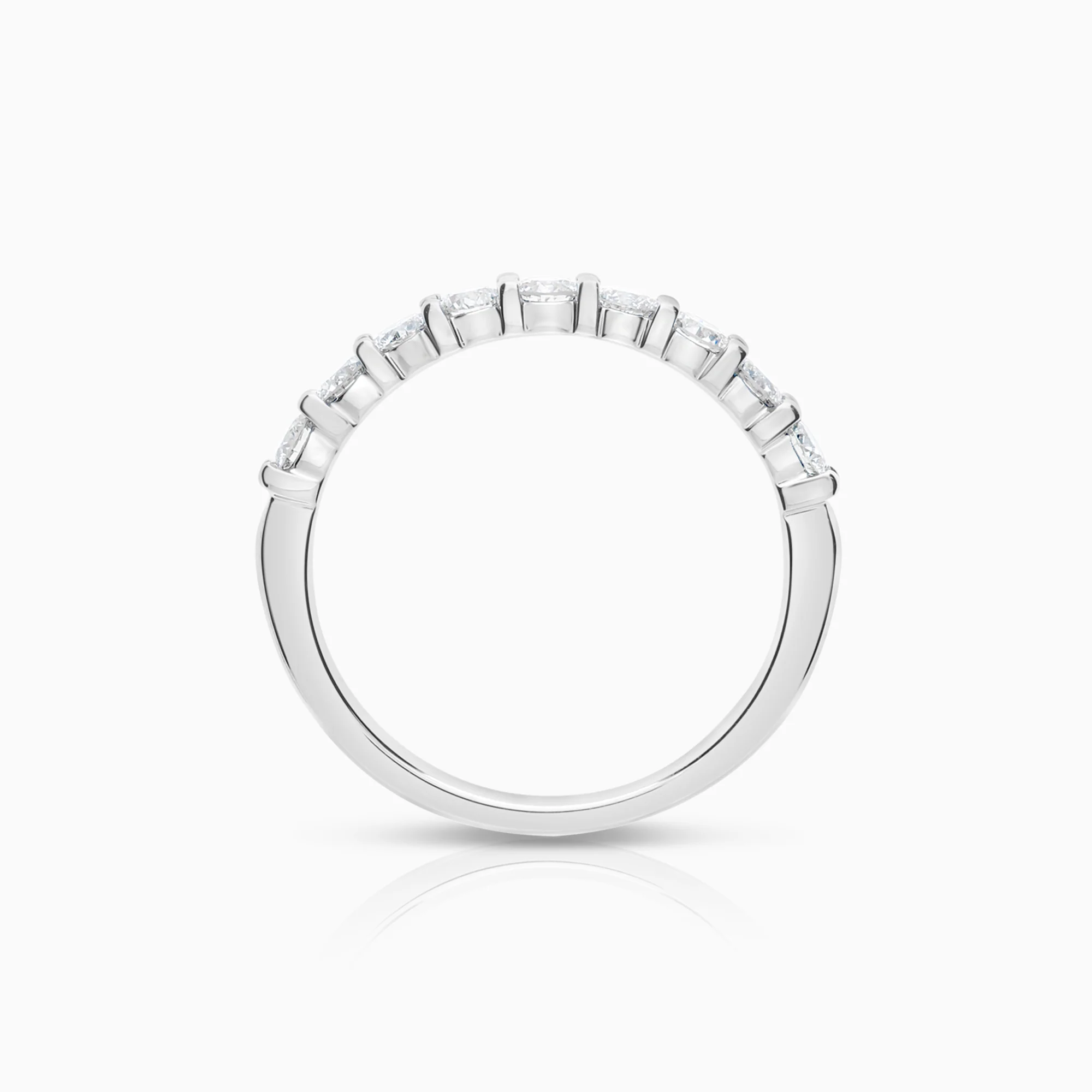 Eternity ring 0.45ct 18K white gold - Image 2