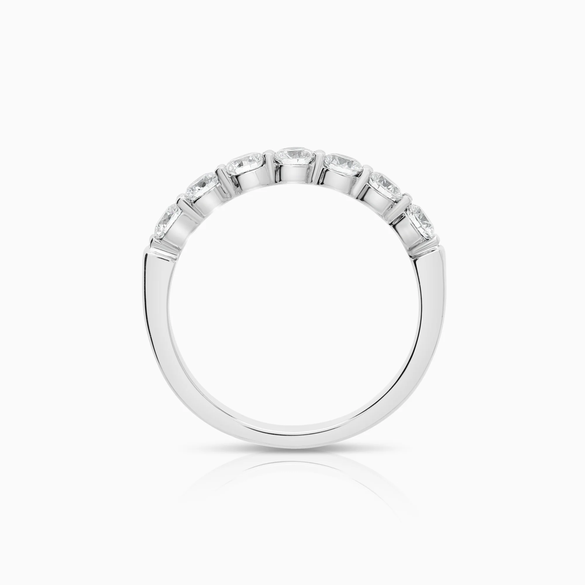 Eternity Ring 0.49ct 18K white gold - Image 2