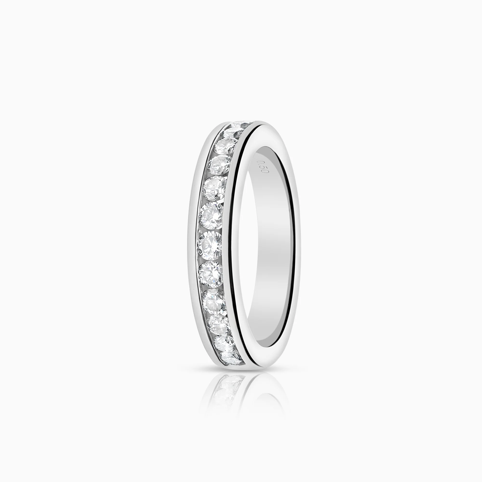 Eternity Ring 0.50ct 18K white gold