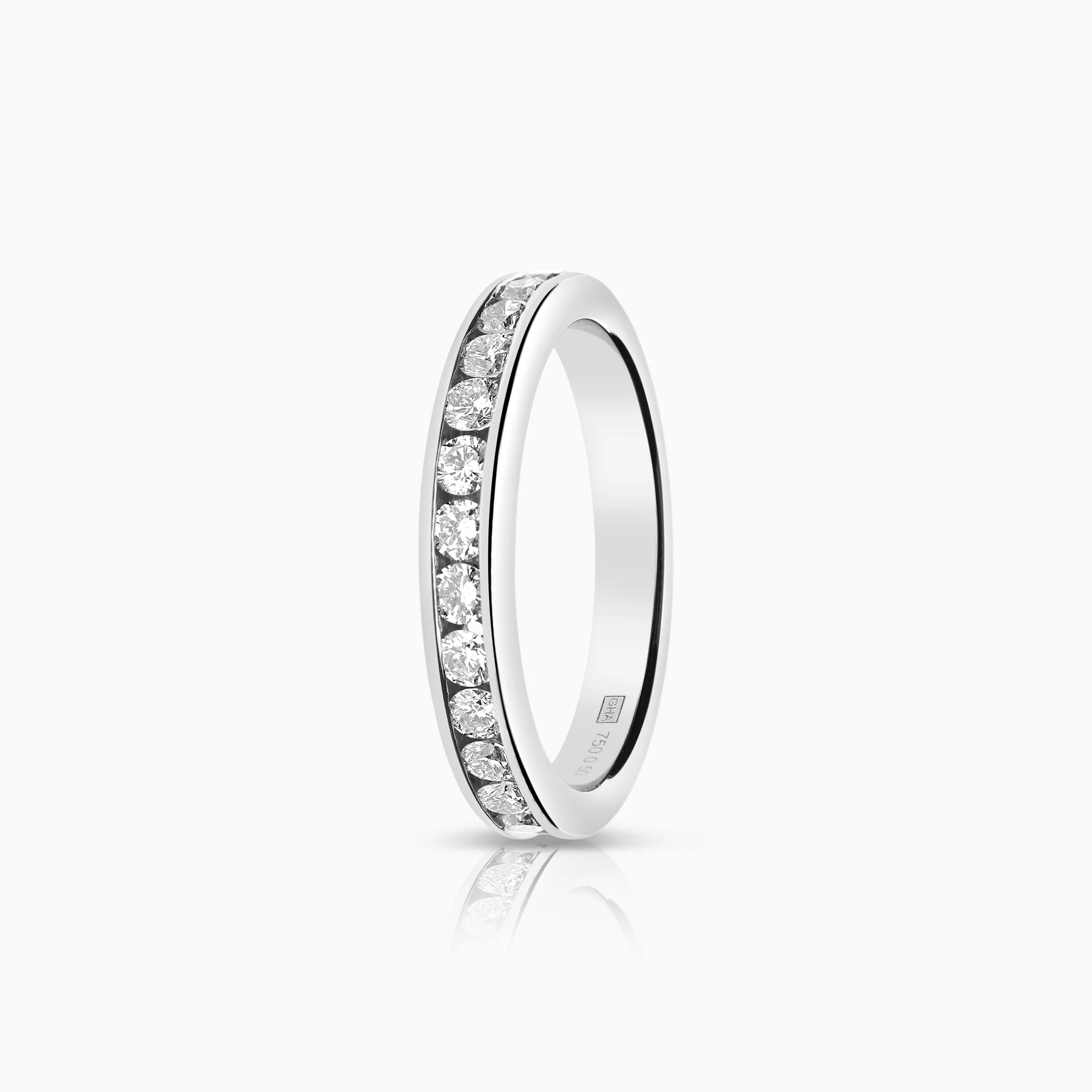 Eternity Ring 0.50ct 18K white gold