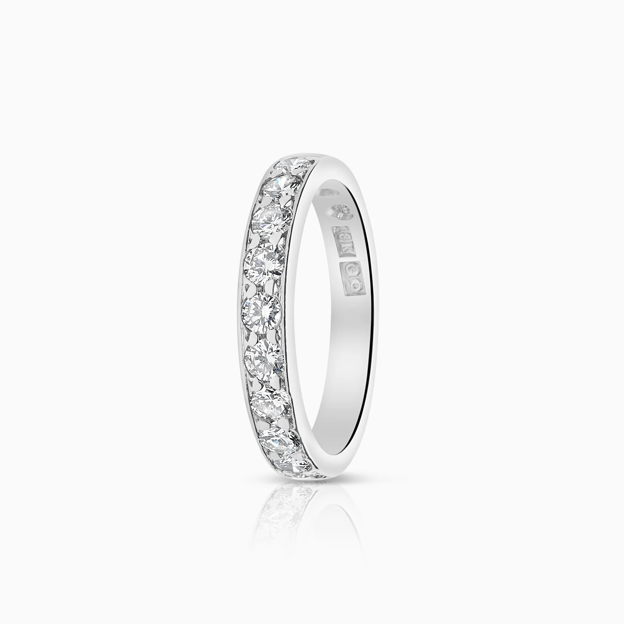 Eternity Ring 0.50ct 18K white gold
