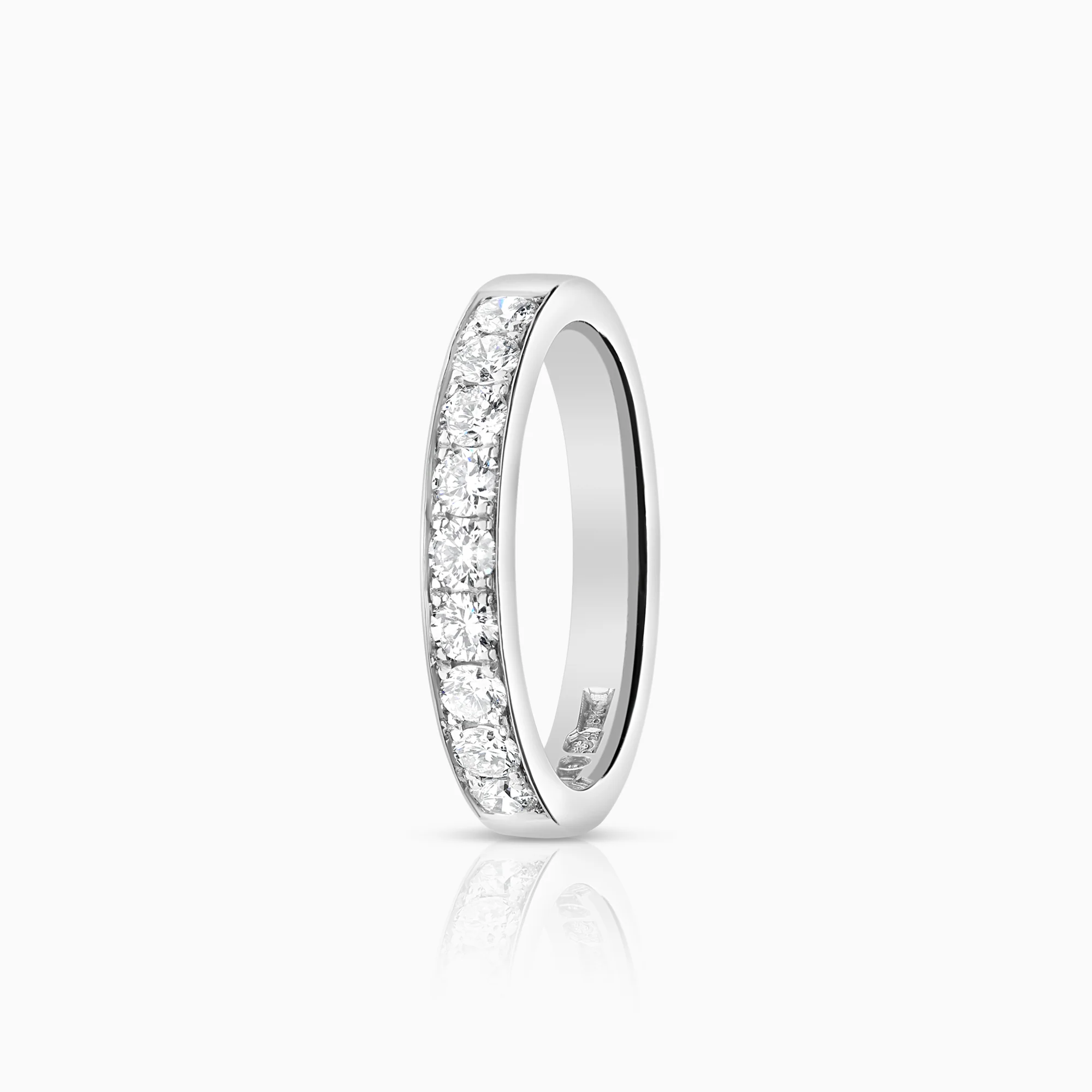 Eternity Ring 0.53ct 18K white gold
