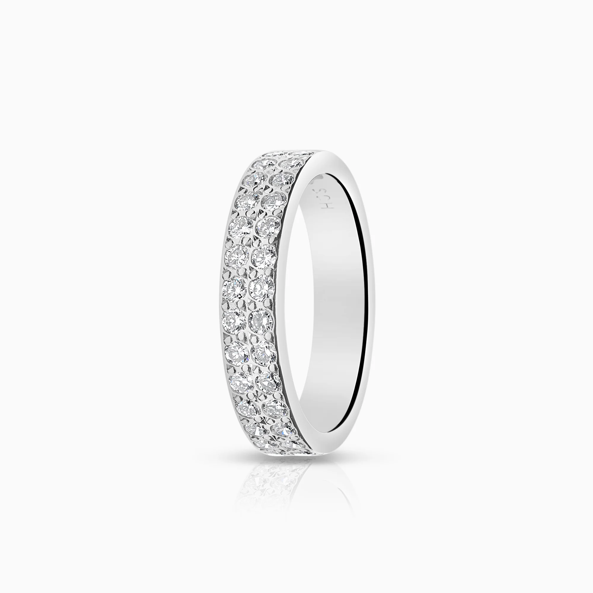Eternity Ring 0.56ct 18K white gold