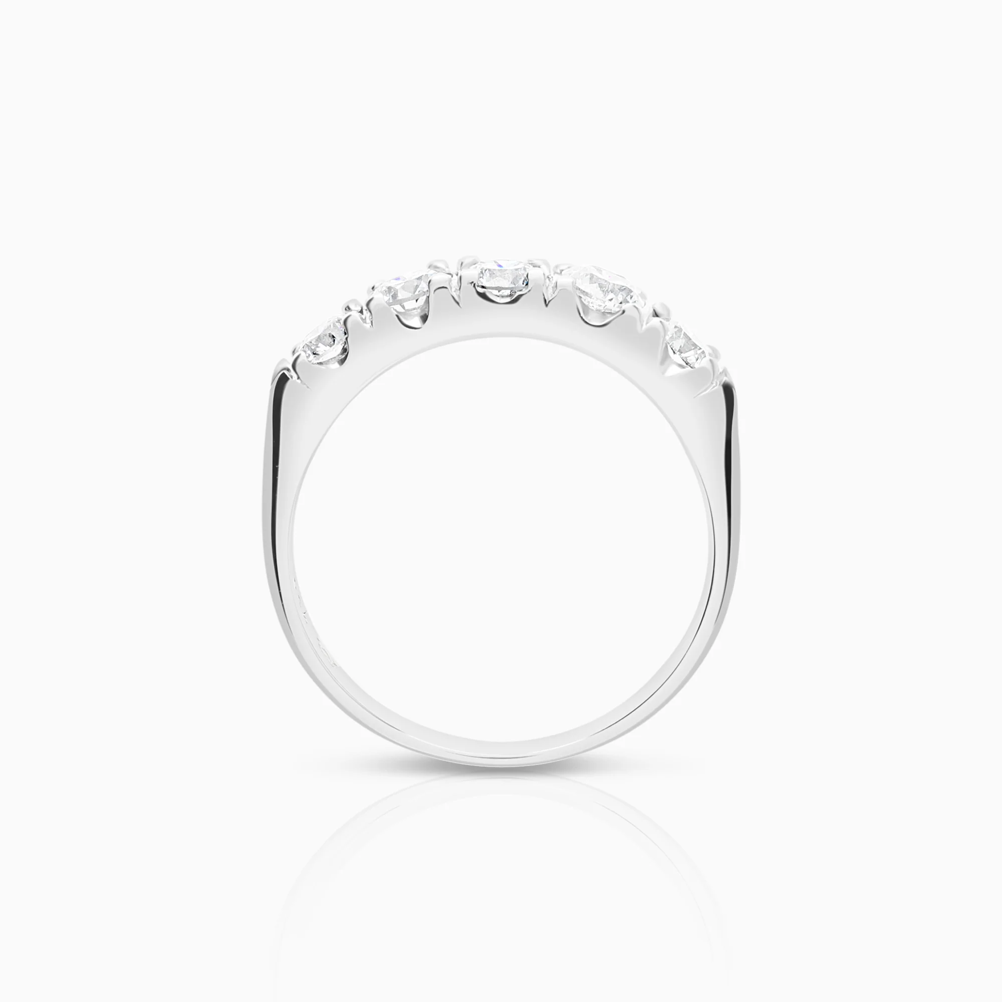 Eternity Ring 0.60ct 18K white gold - Image 2