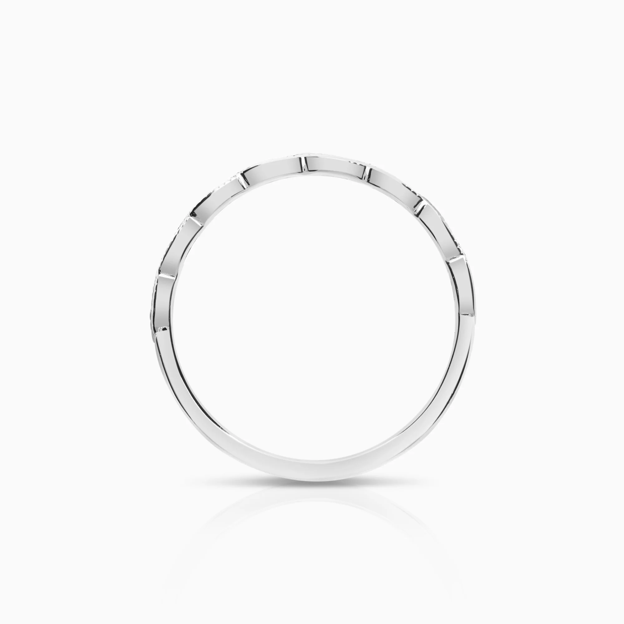 Eternity Ring 0.05ct 18K white gold - Image 2