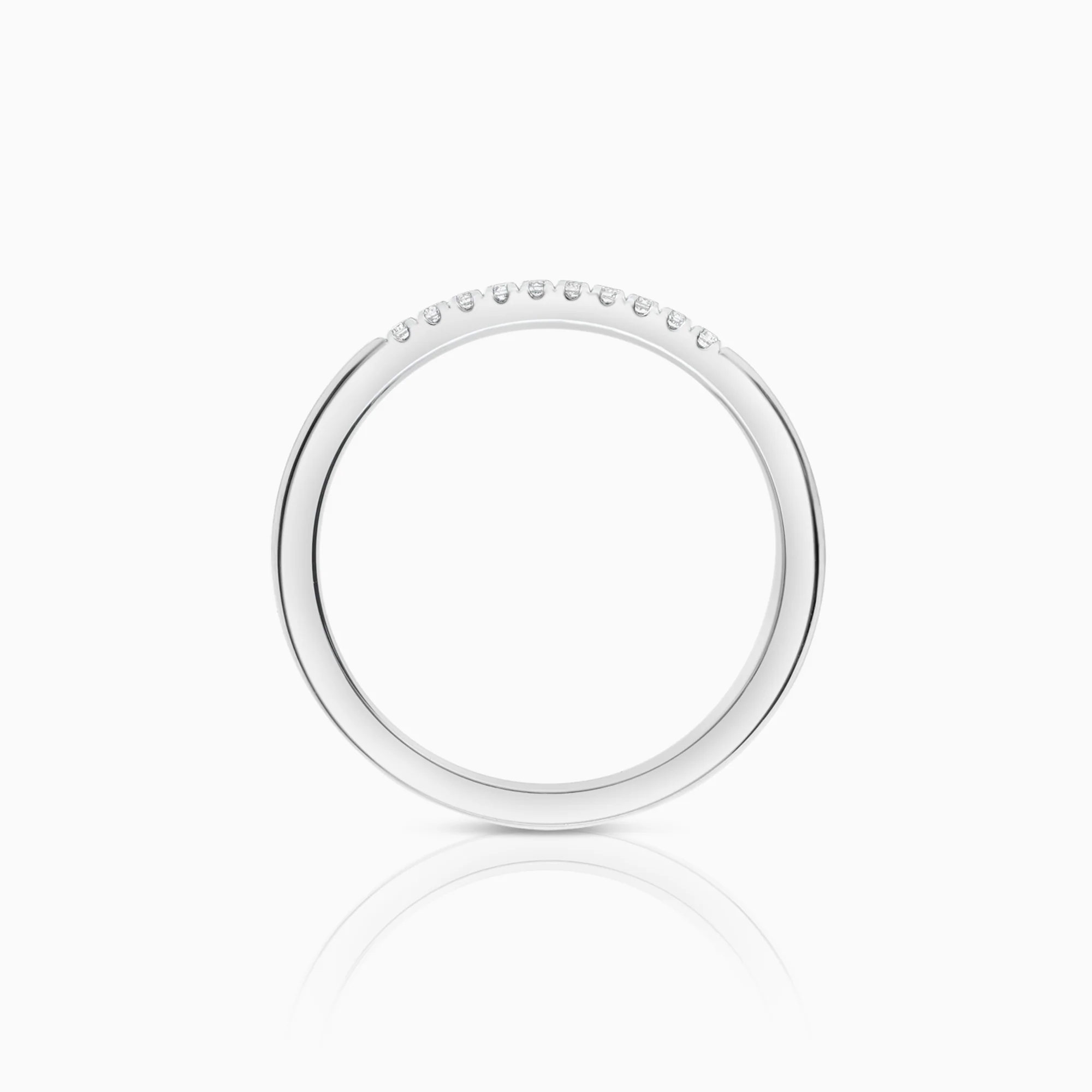 Eternity Ring 0.05ct 18K white gold - Image 2