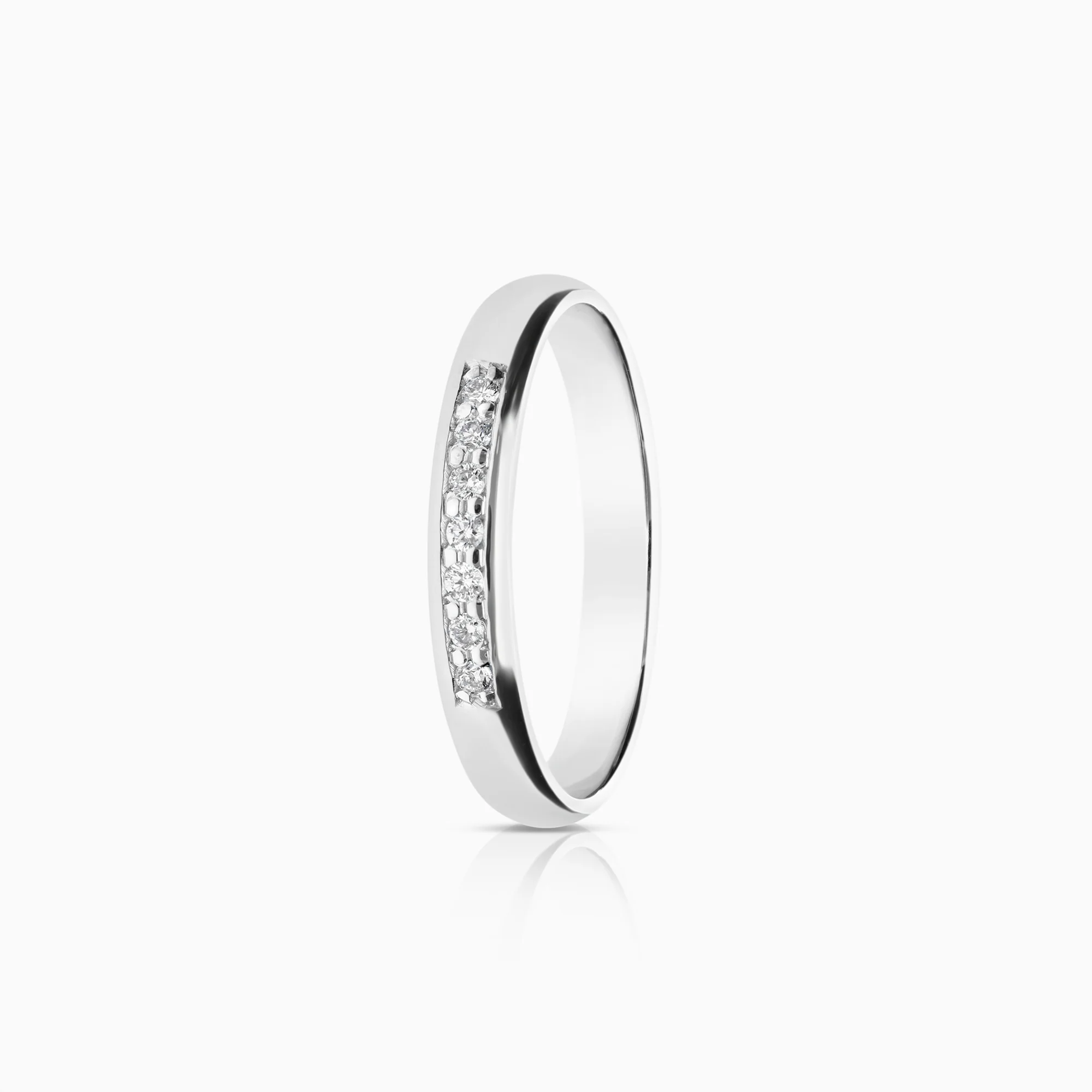Eternity Ring 0.07ct 18K white gold