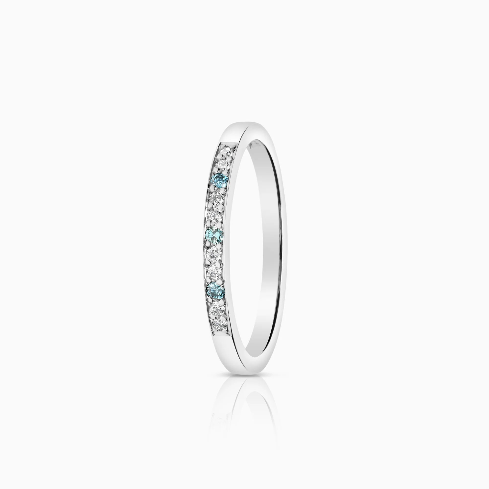 Eternity Ring 0.11ct 18K white gold