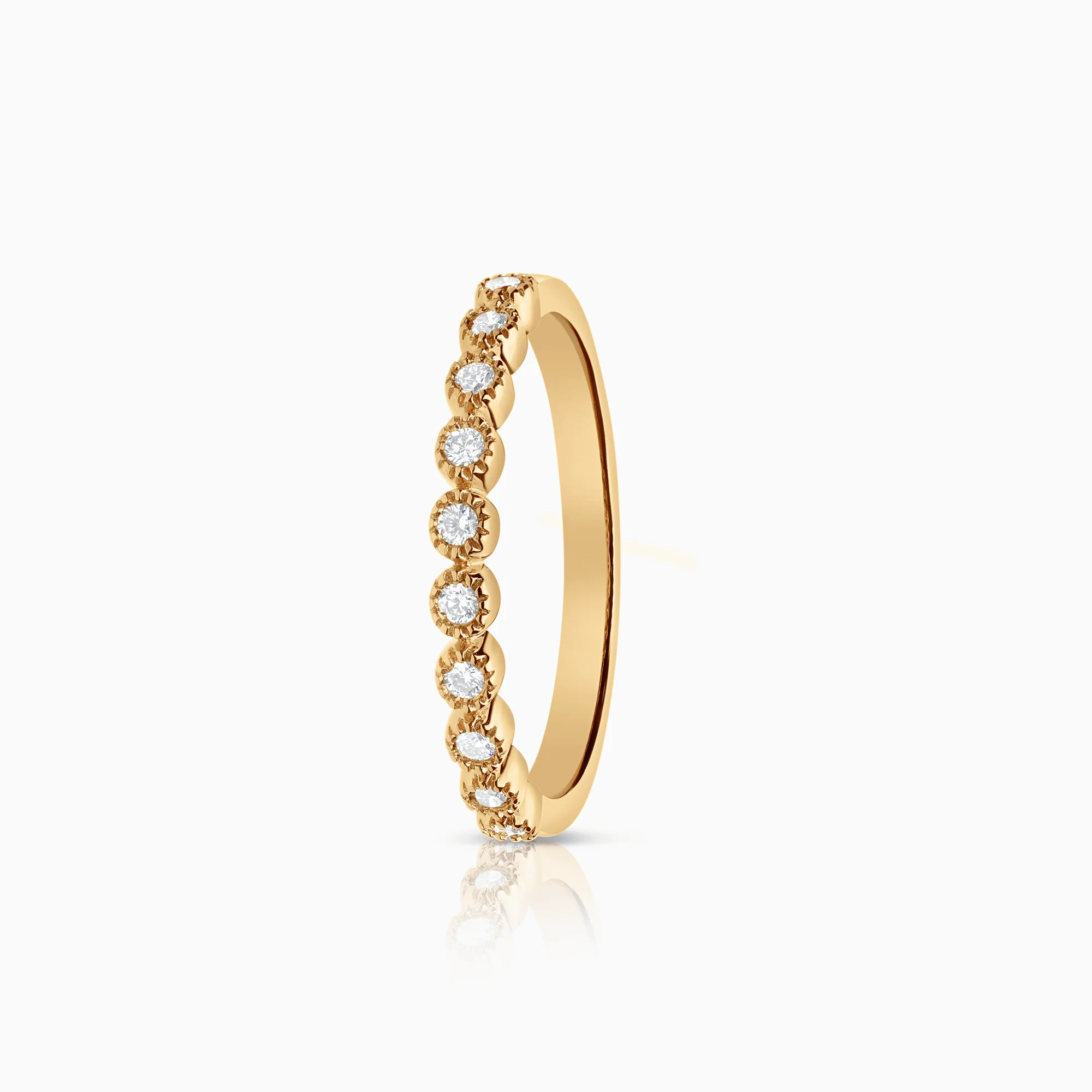 Eternity ring 0.14ct 18K gold