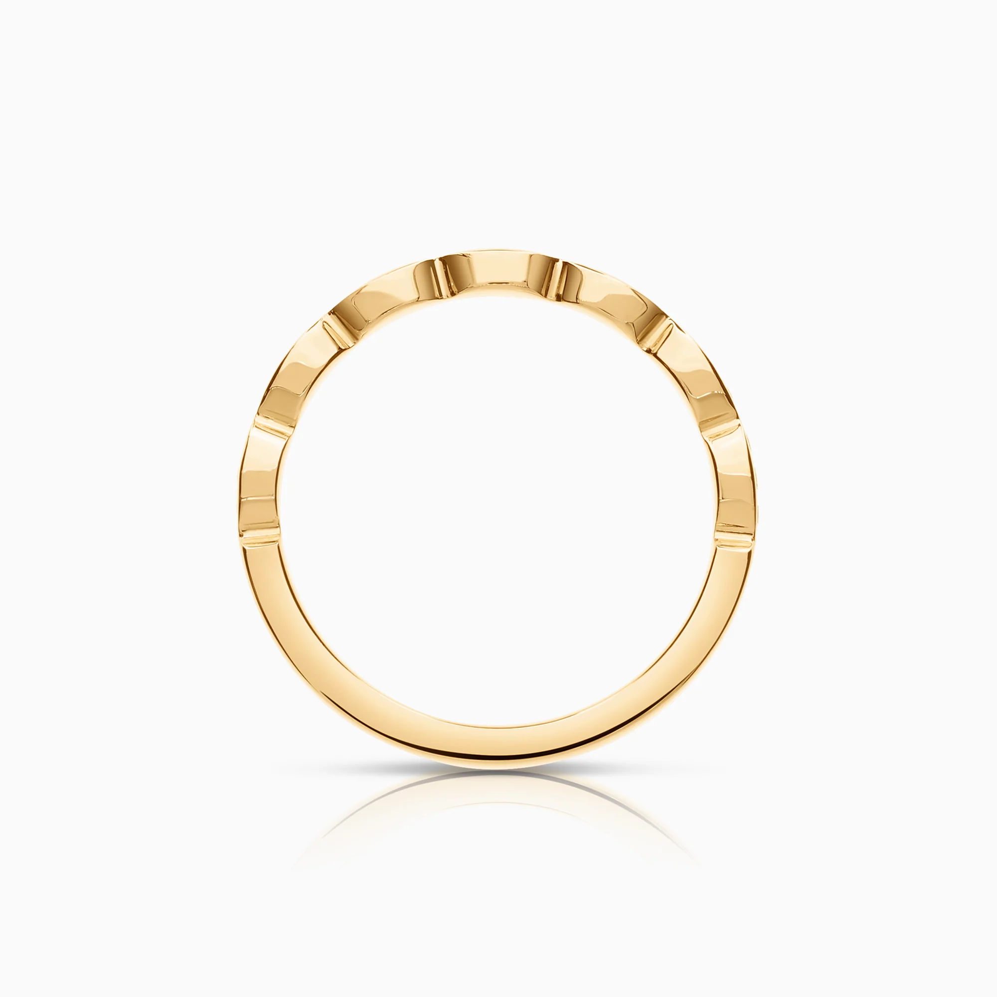 Eternity ring 0.14ct 18K gold - Image 2