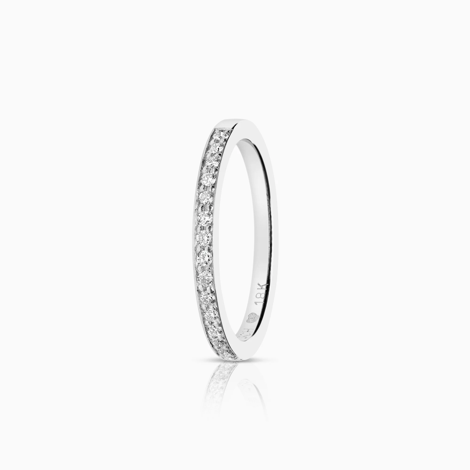 Eternity Ring 0.15ct 18K white gold