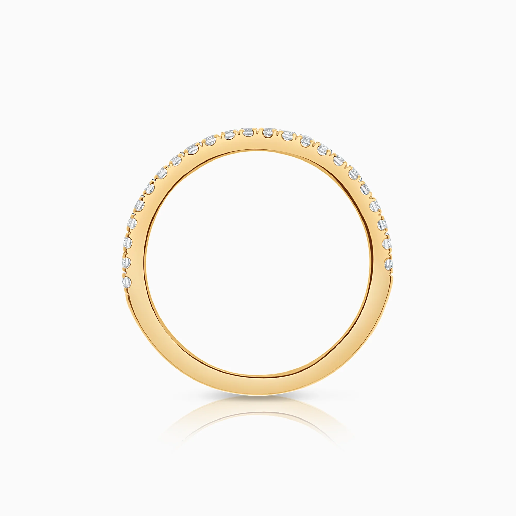 Eternity Ring 0.18ct 18K Gold - Image 2