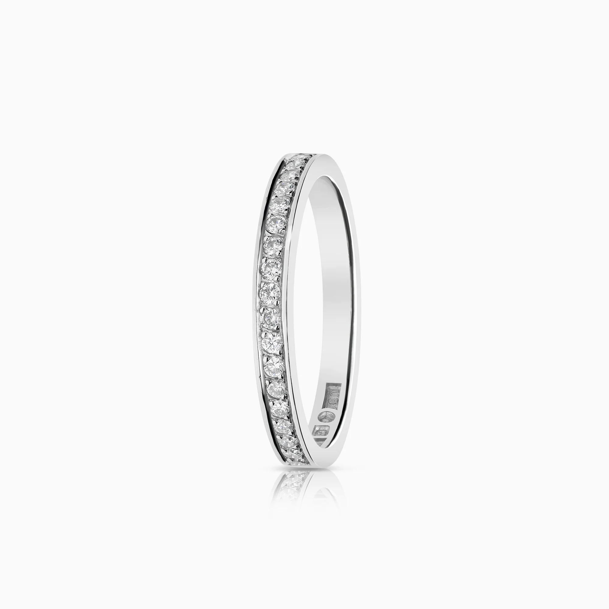 Eternity Ring 0.19ct 18K white gold