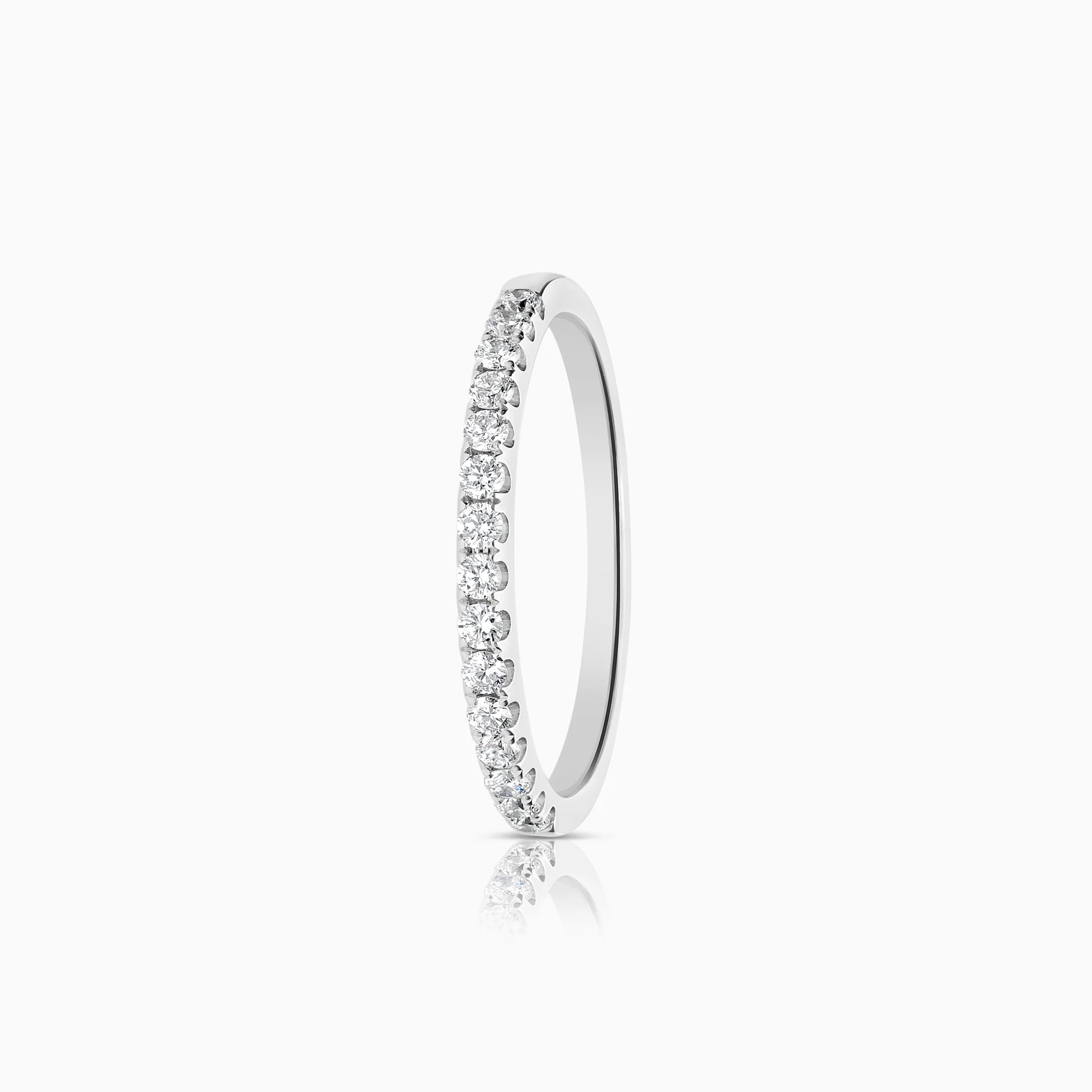 Eternity Ring 0.22ct 18K white gold