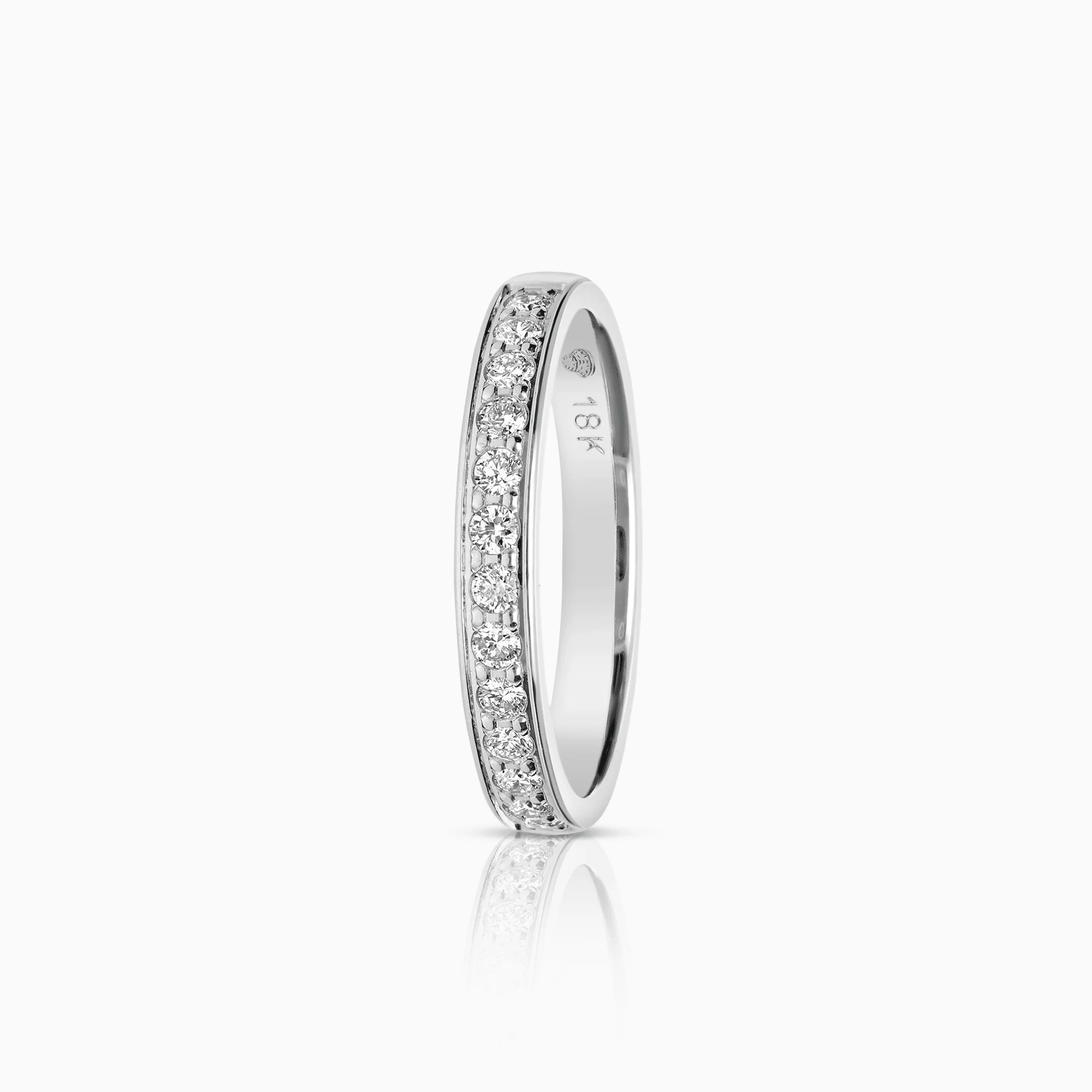 Eternity Ring 0.26ct 18K white gold