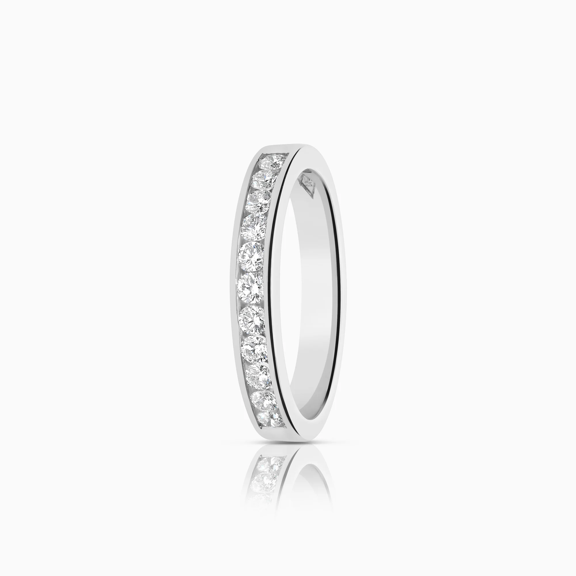 Eternity Ring 0.27ct 18K white gold