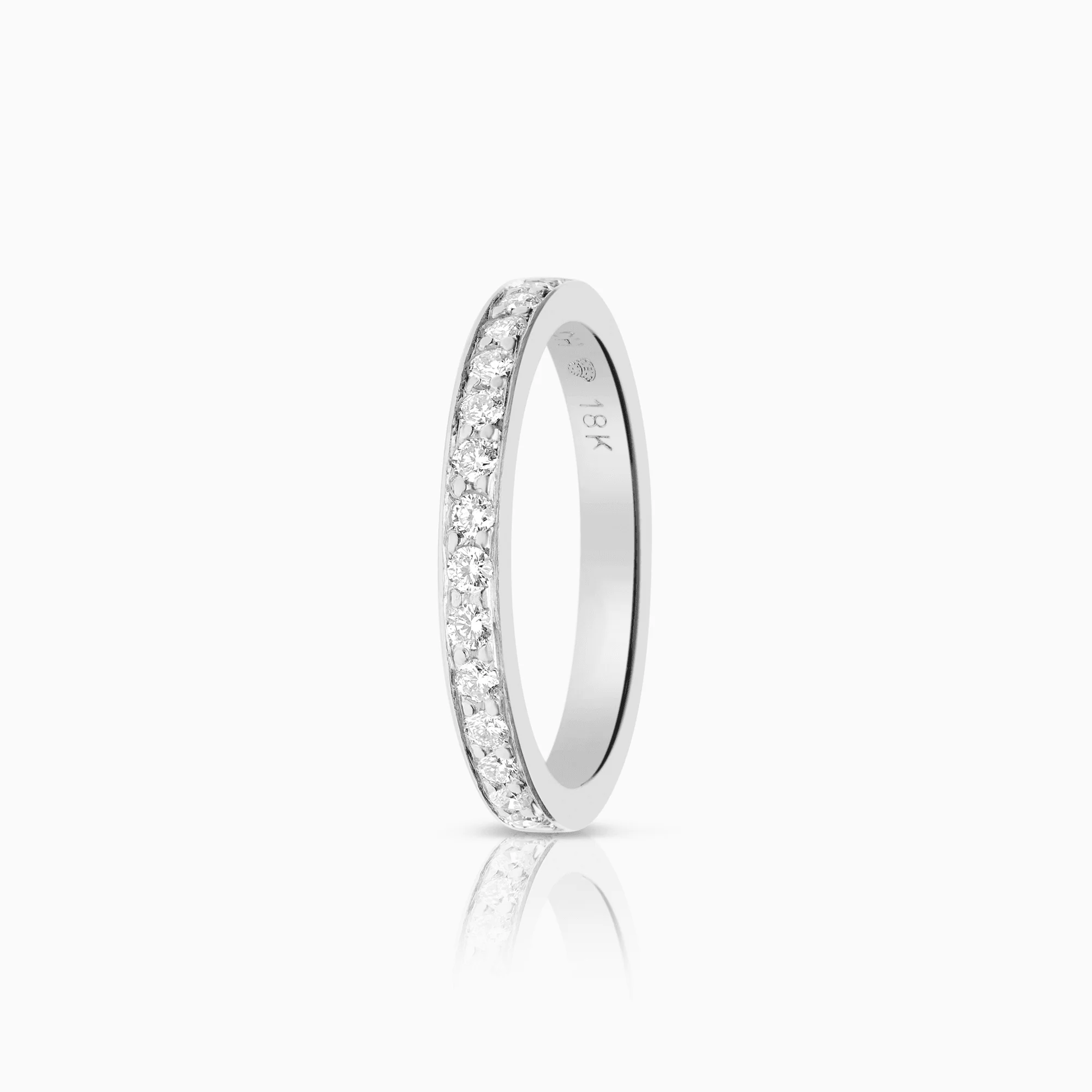 Eternity Ring 0.28ct 18K White Gold