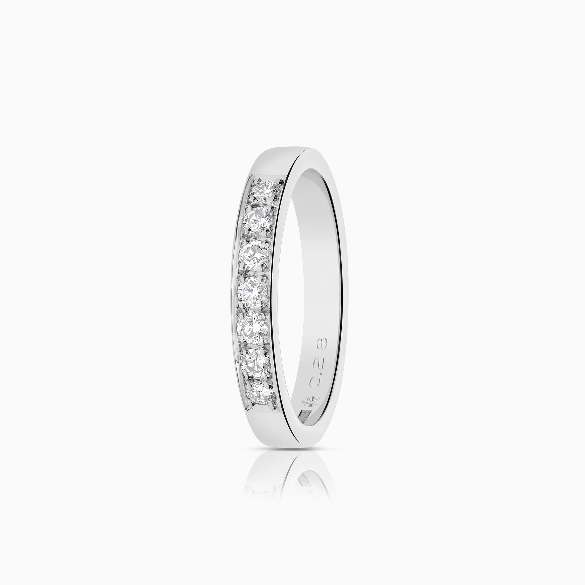 Eternity Ring 0.28ct 18K White Gold