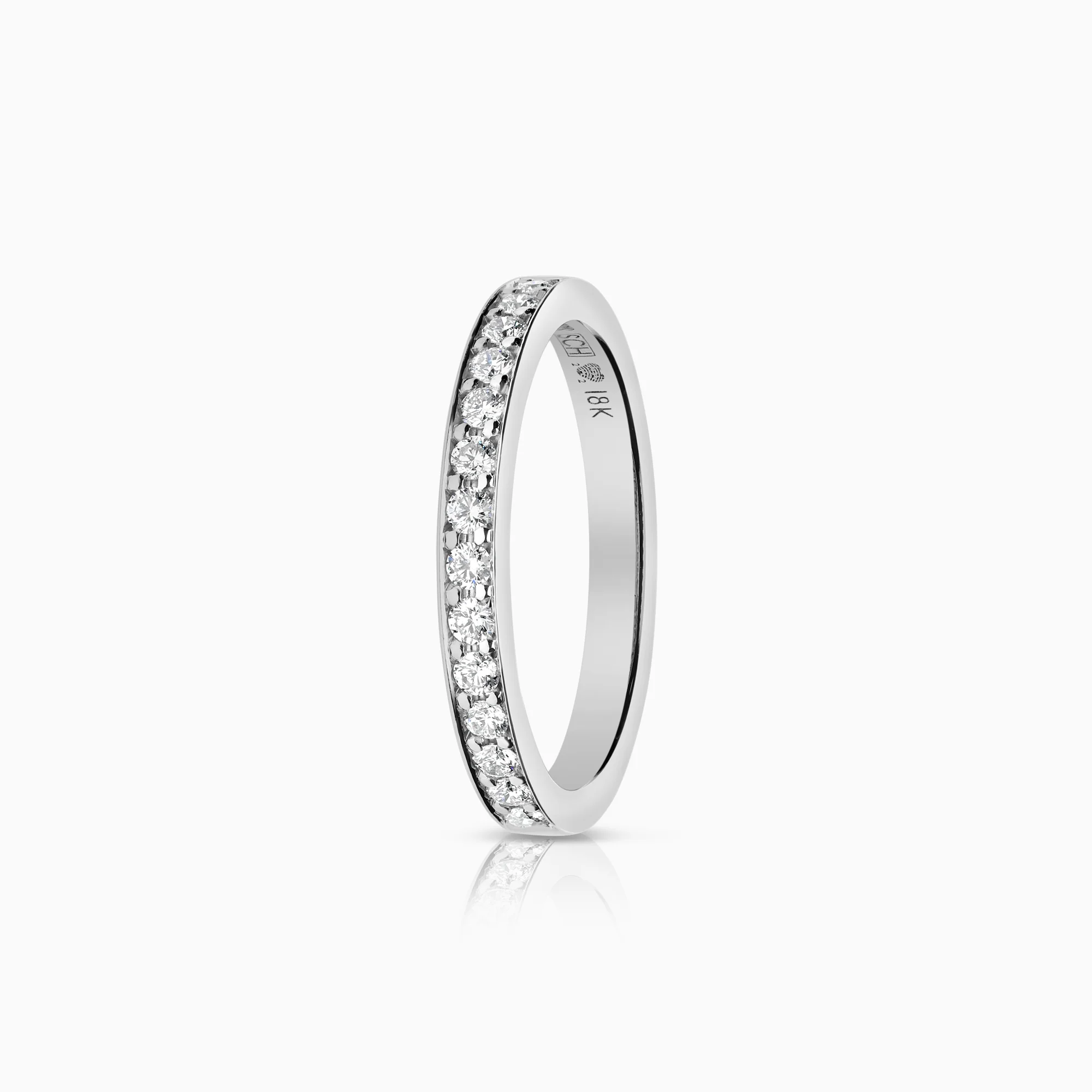 Eternity Ring 0.28ct 18K White Gold