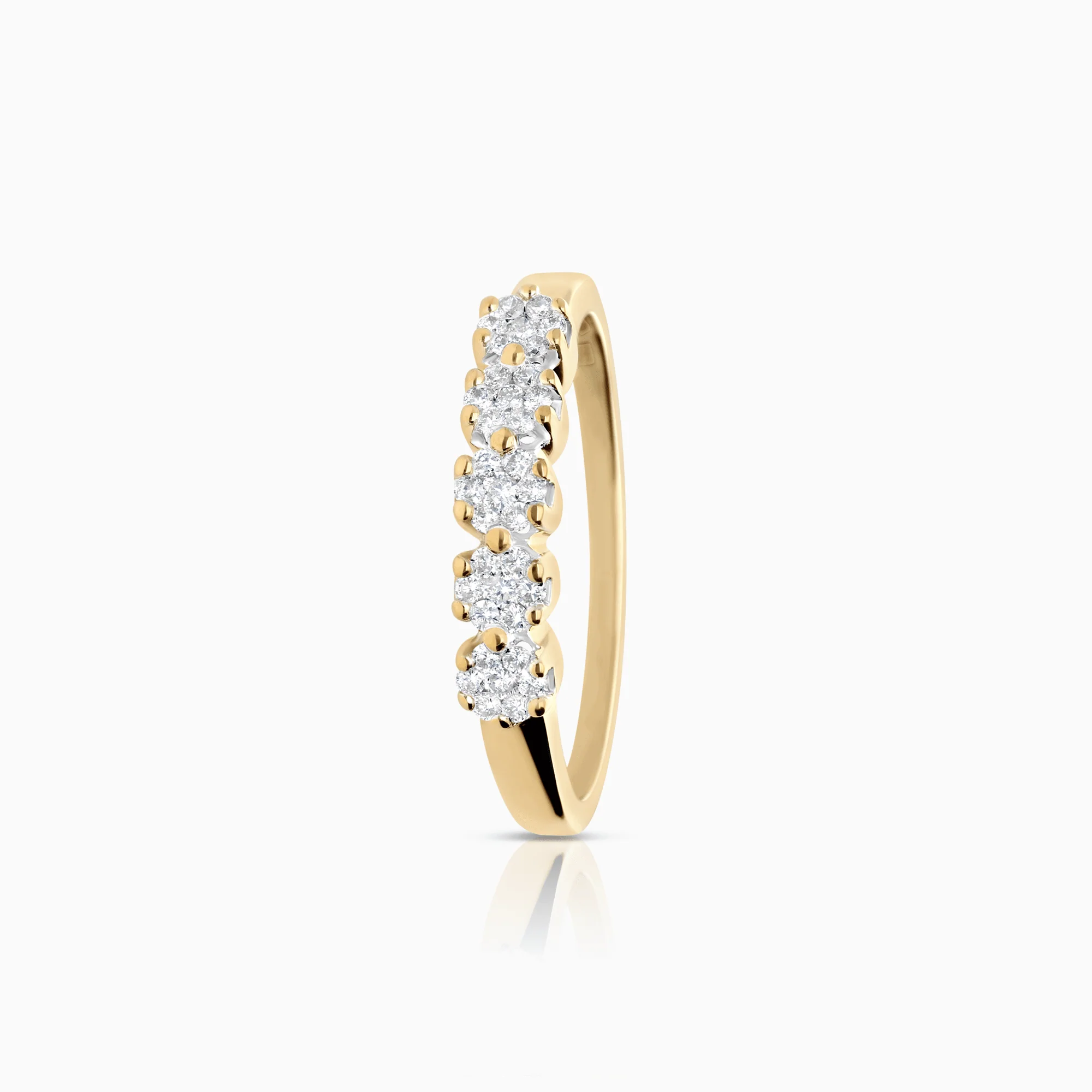 Eternity Ring 0.31ct 18K yellow gold