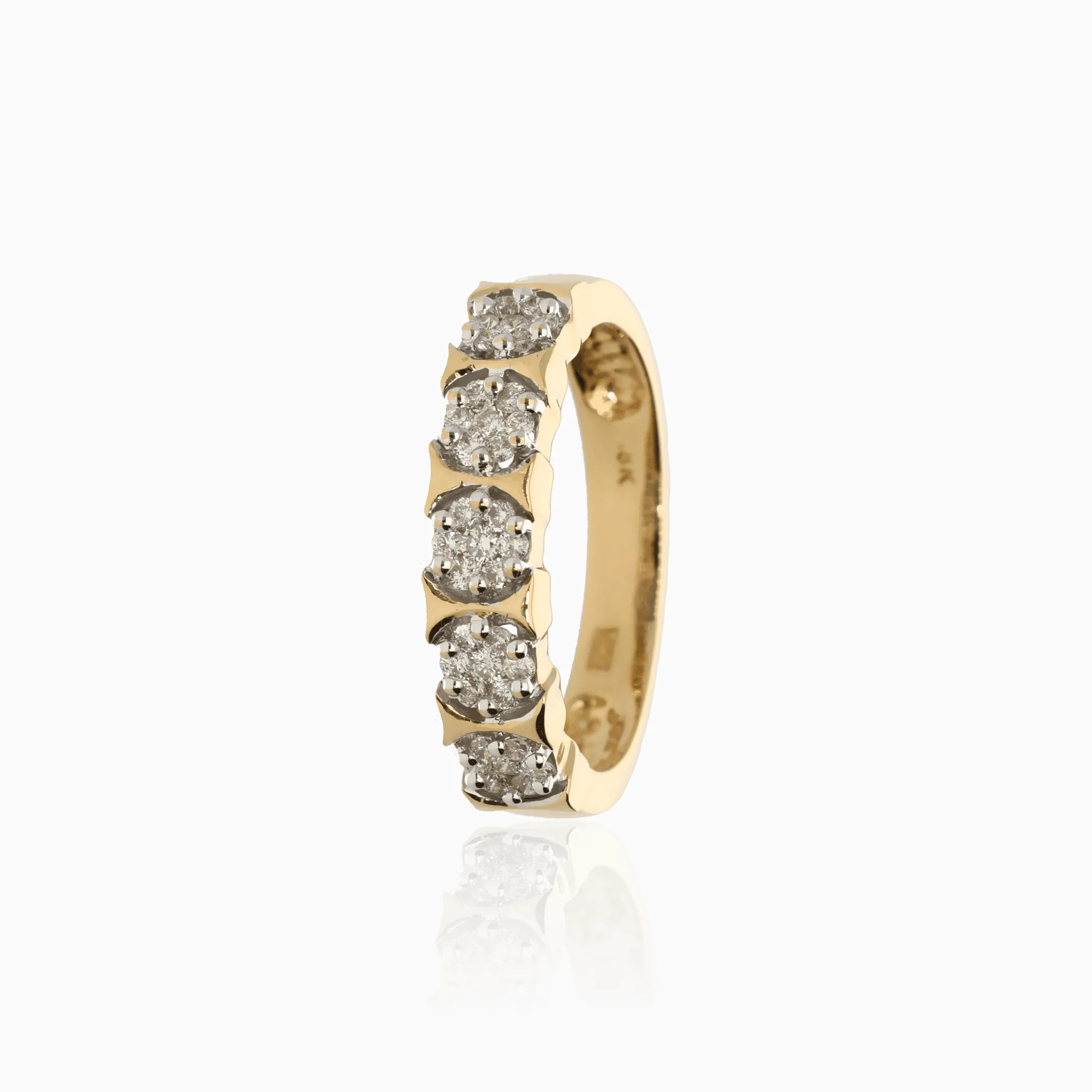 Eternity Ring 0.31ct 18K yellow gold