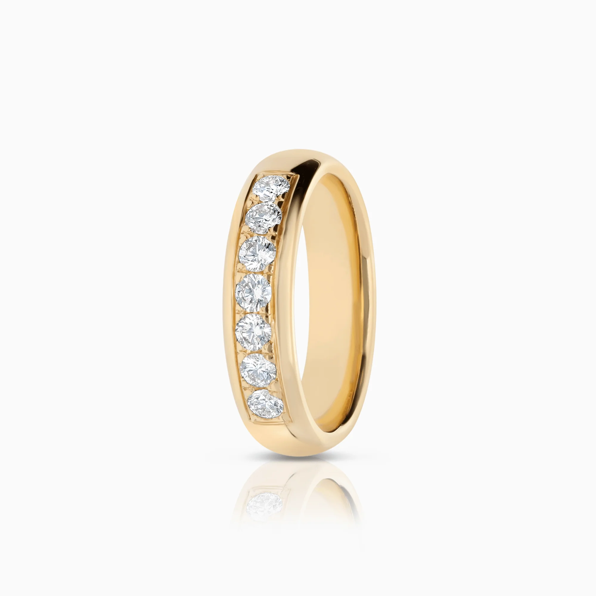 Eternity ring 0.42ct 18K gold