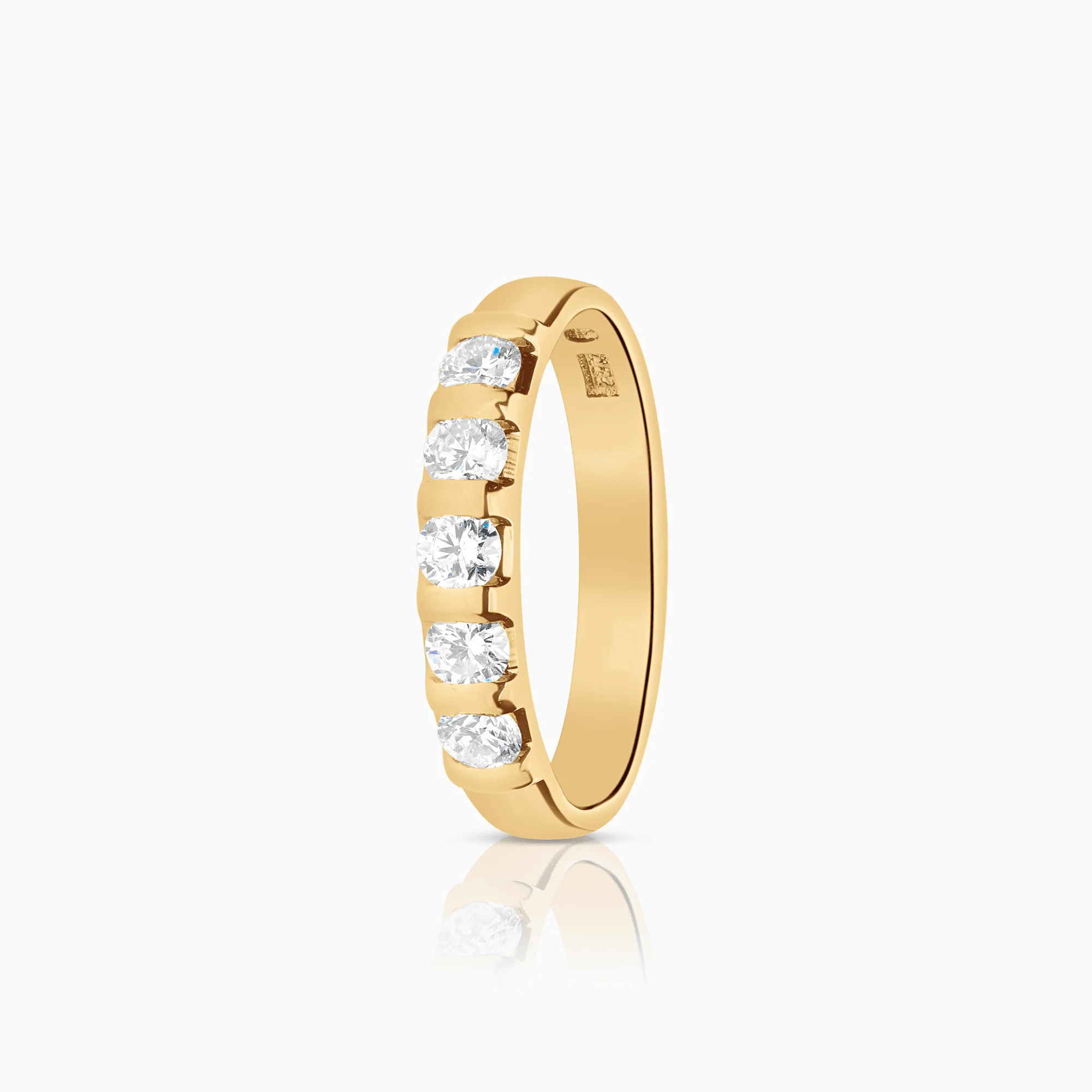 Eternity ring 0.42ct 18K gold