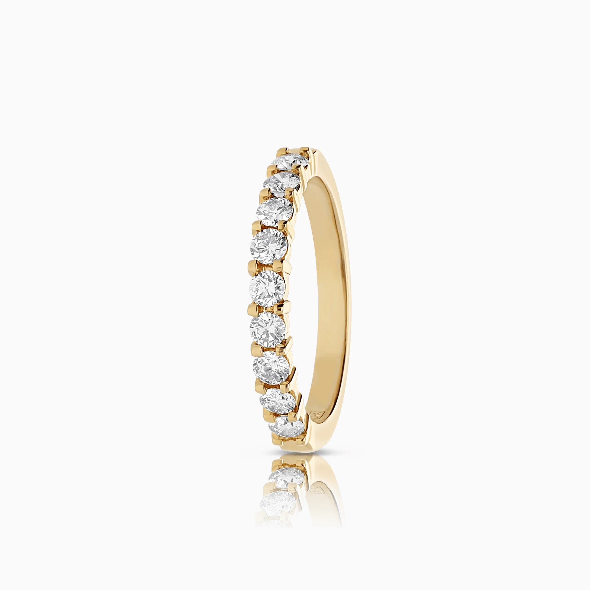 Eternity ring 0.45ct 18K gold