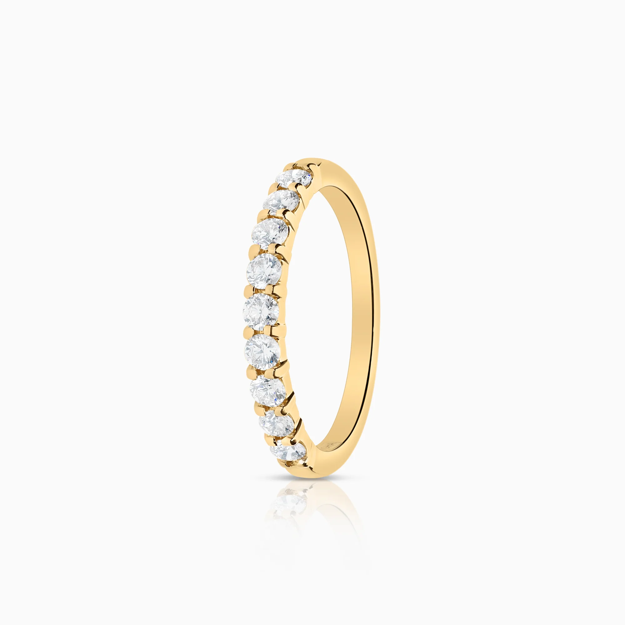 Eternity ring 0.45ct 18K gold