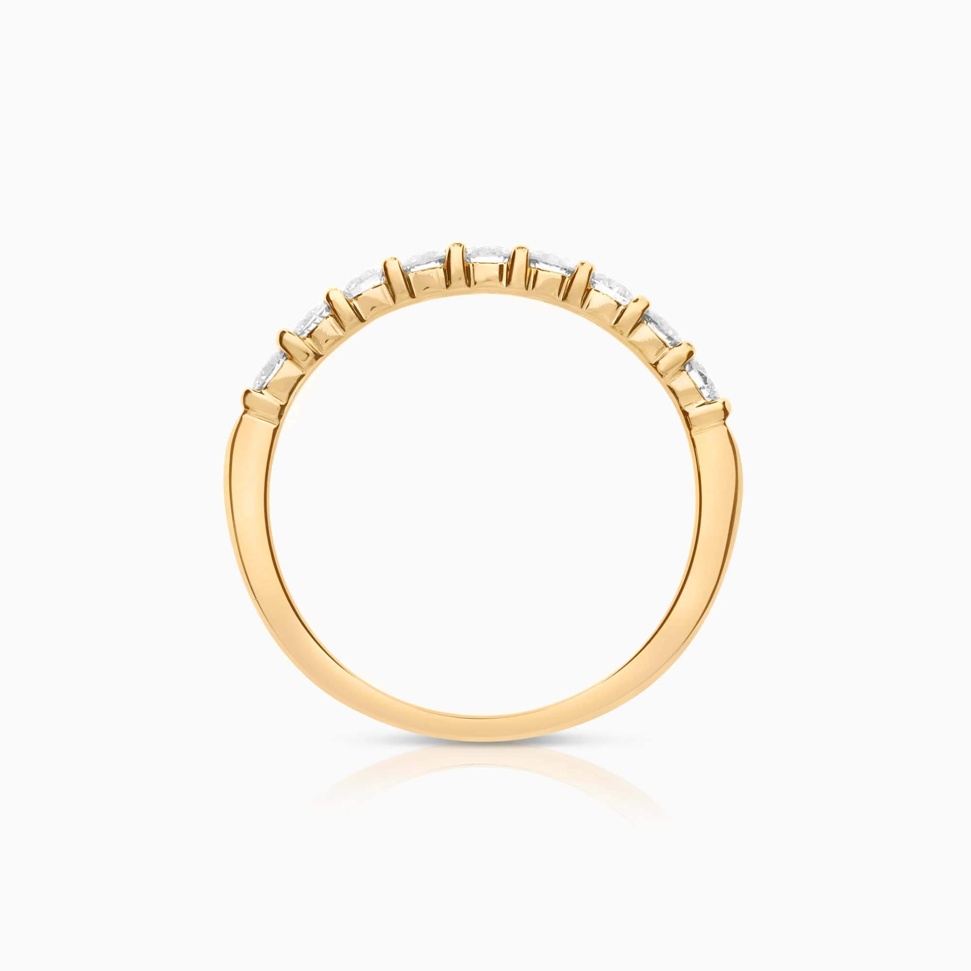 Eternity ring 0.45ct 18K gold - Image 2