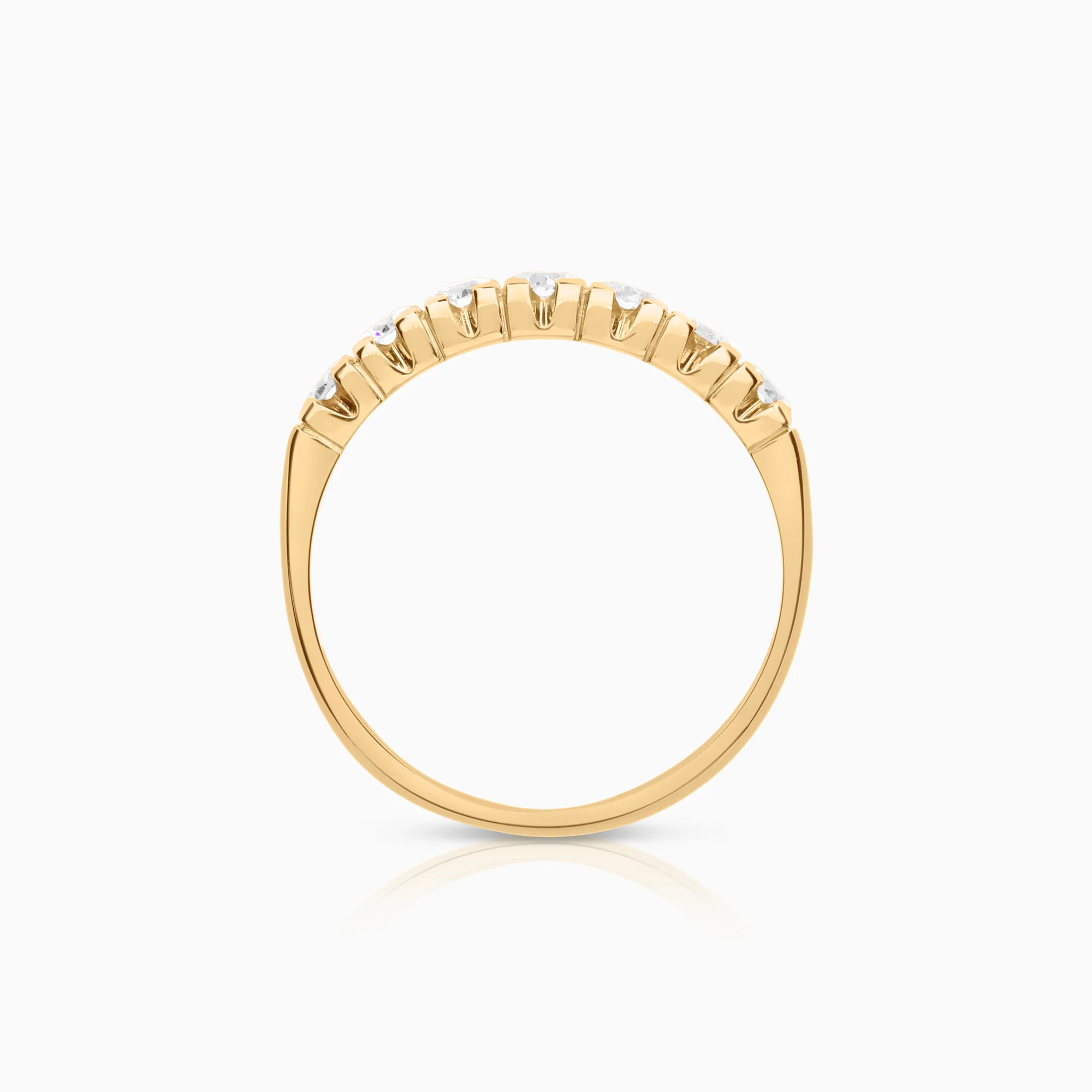 Eternity ring 0.46ct 18K gold - Image 2