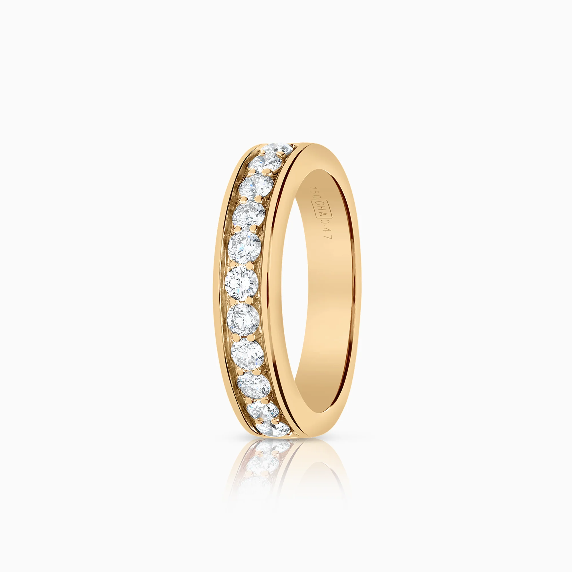 Eternity ring 0.47ct 18K gold