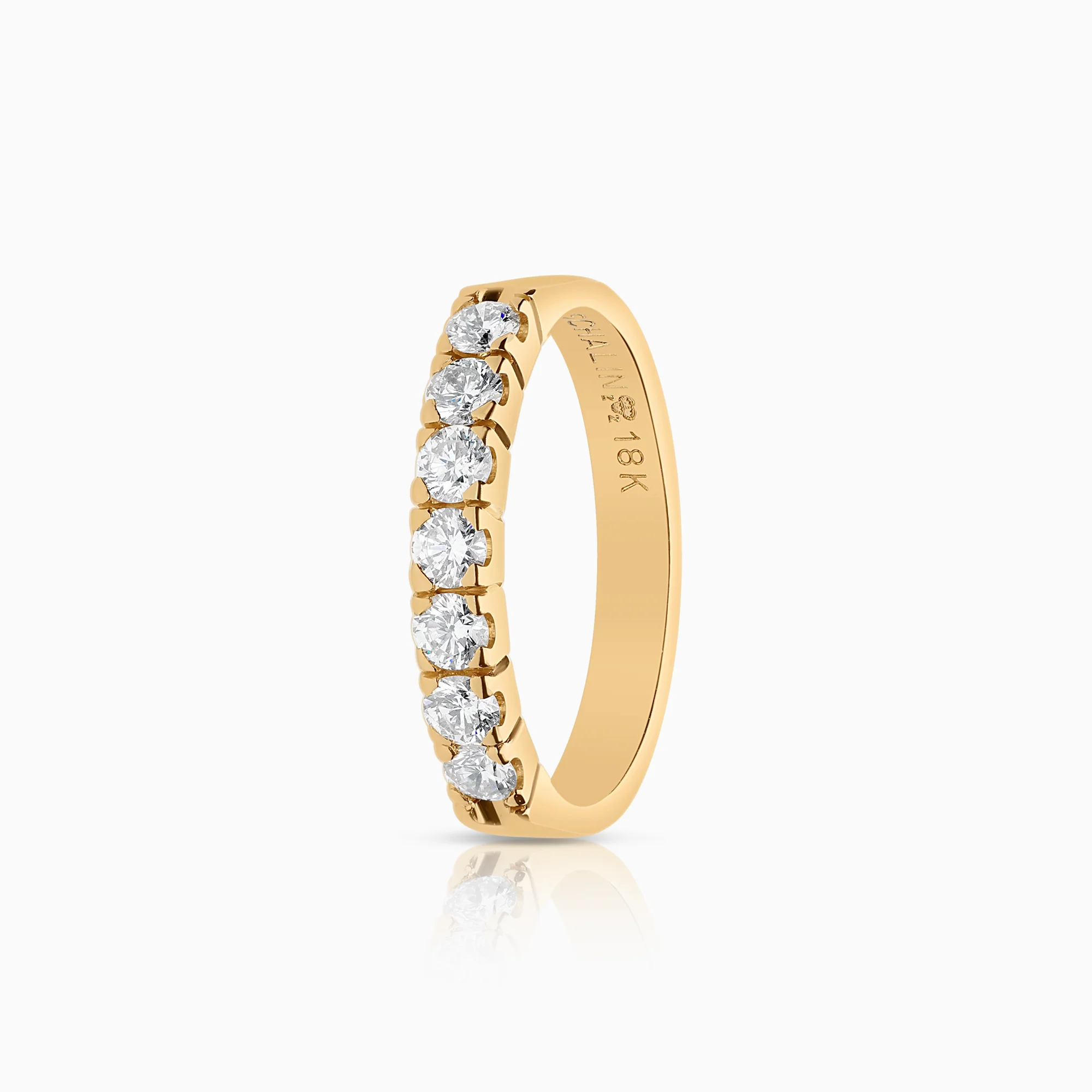 Eternity ring 0.49ct 18K gold