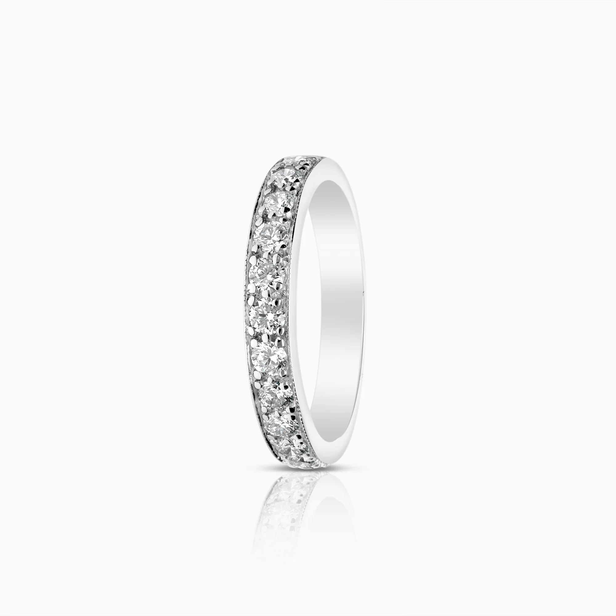 Eternity ring 0.52ct 18K white gold