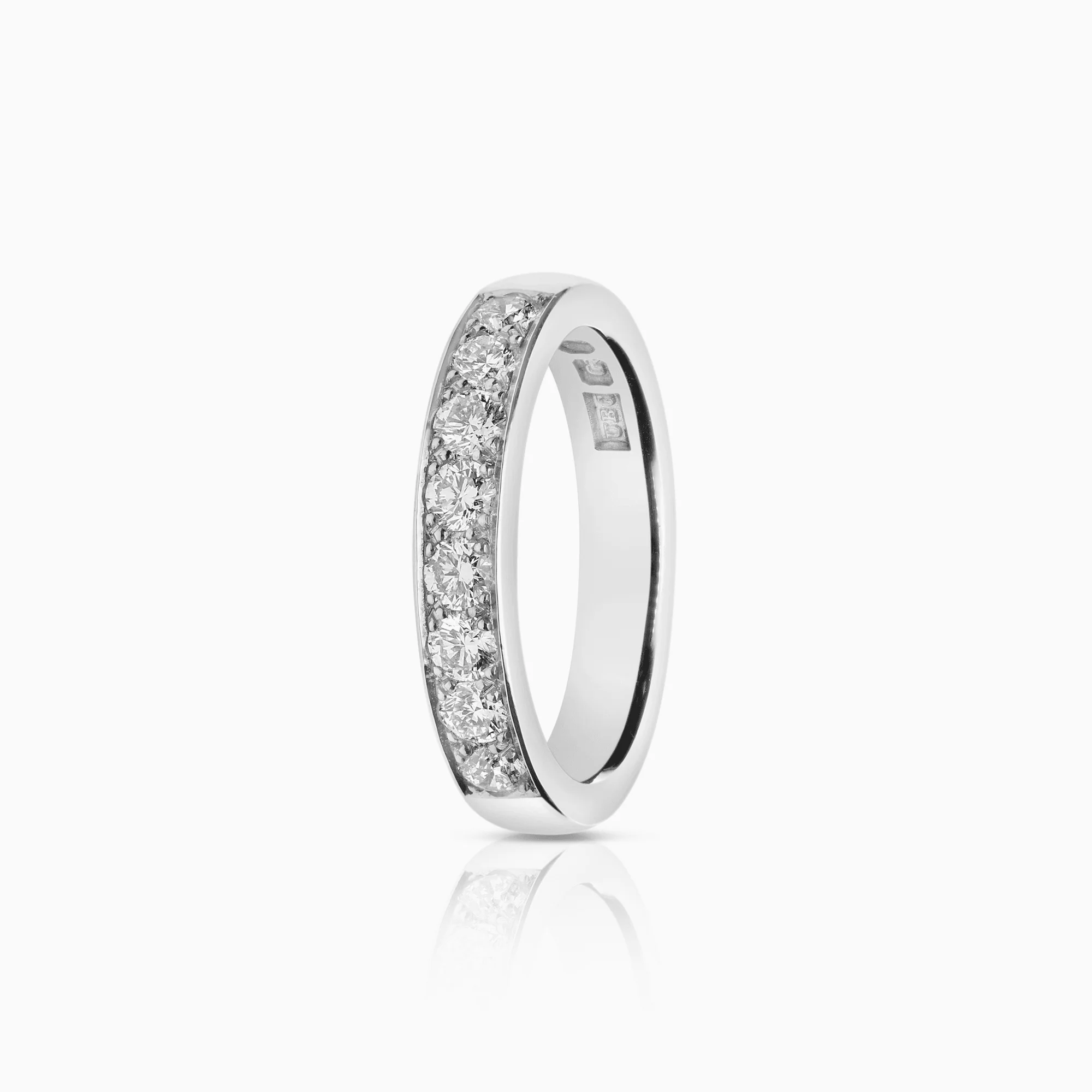 Eternity Ring 0.56ct 18K white gold